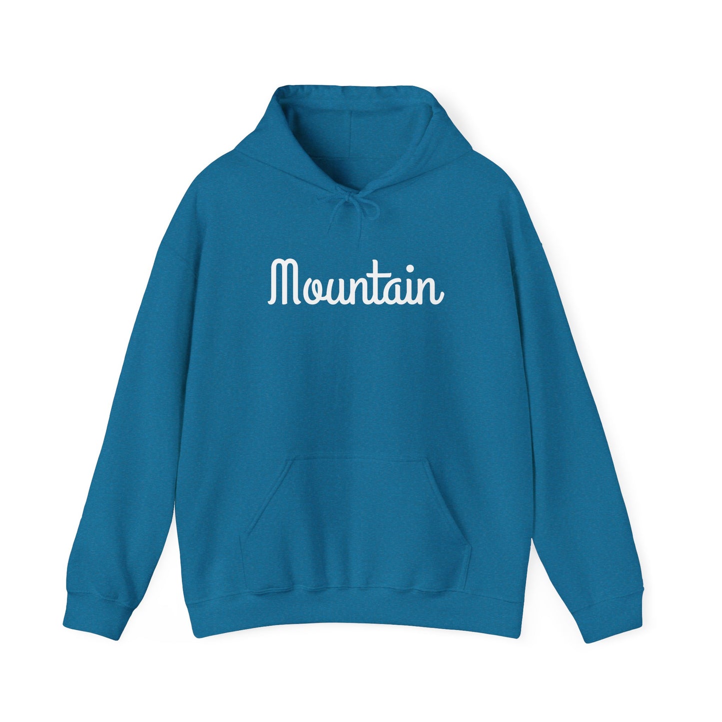 Unisex Heavy Blend™ Hooded Sweatshirt - Mountain (script)