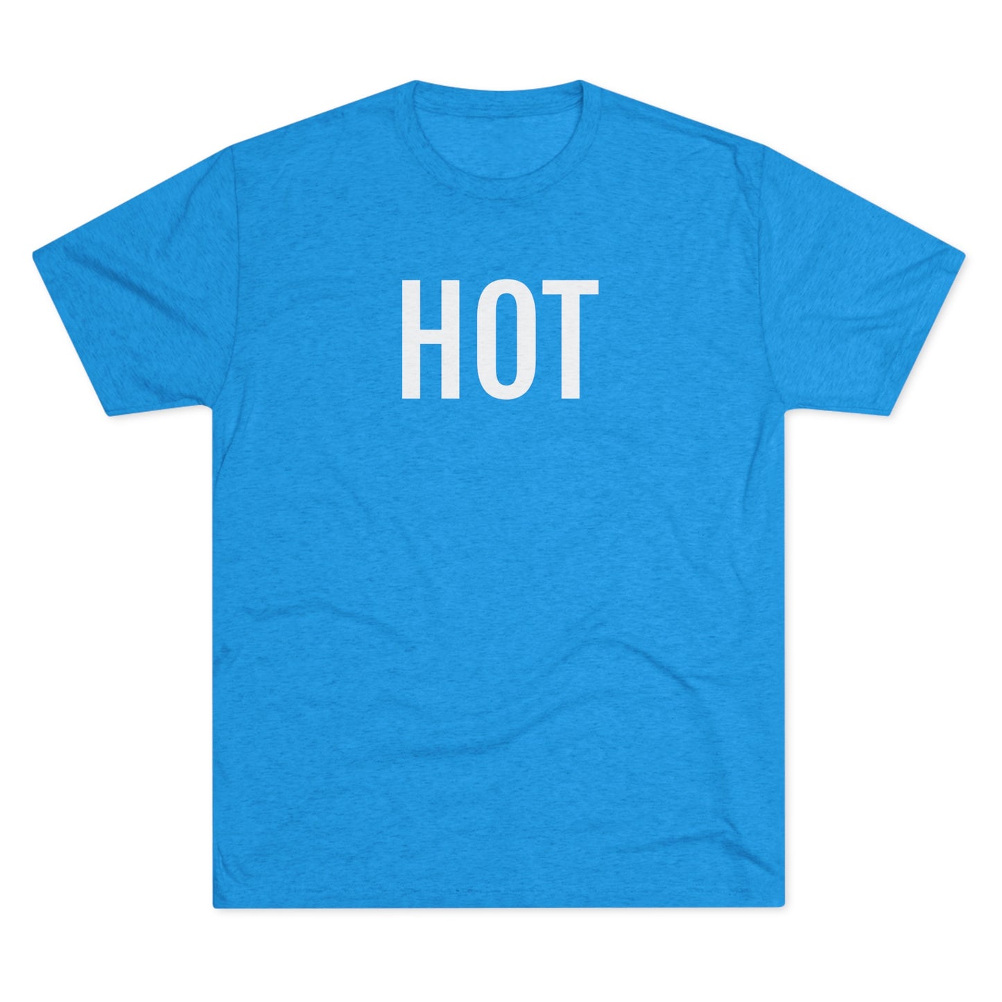 Unisex Tri-Blend Crew Tee - Hot