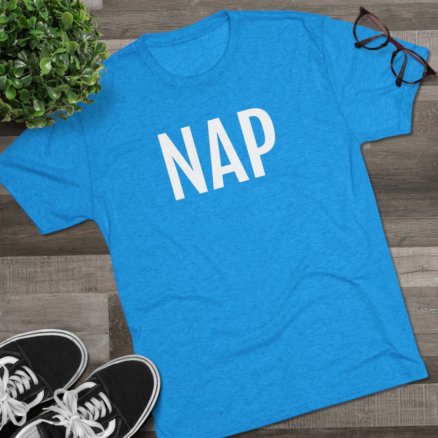 Unisex Tri-Blend Crew Tee - Nap