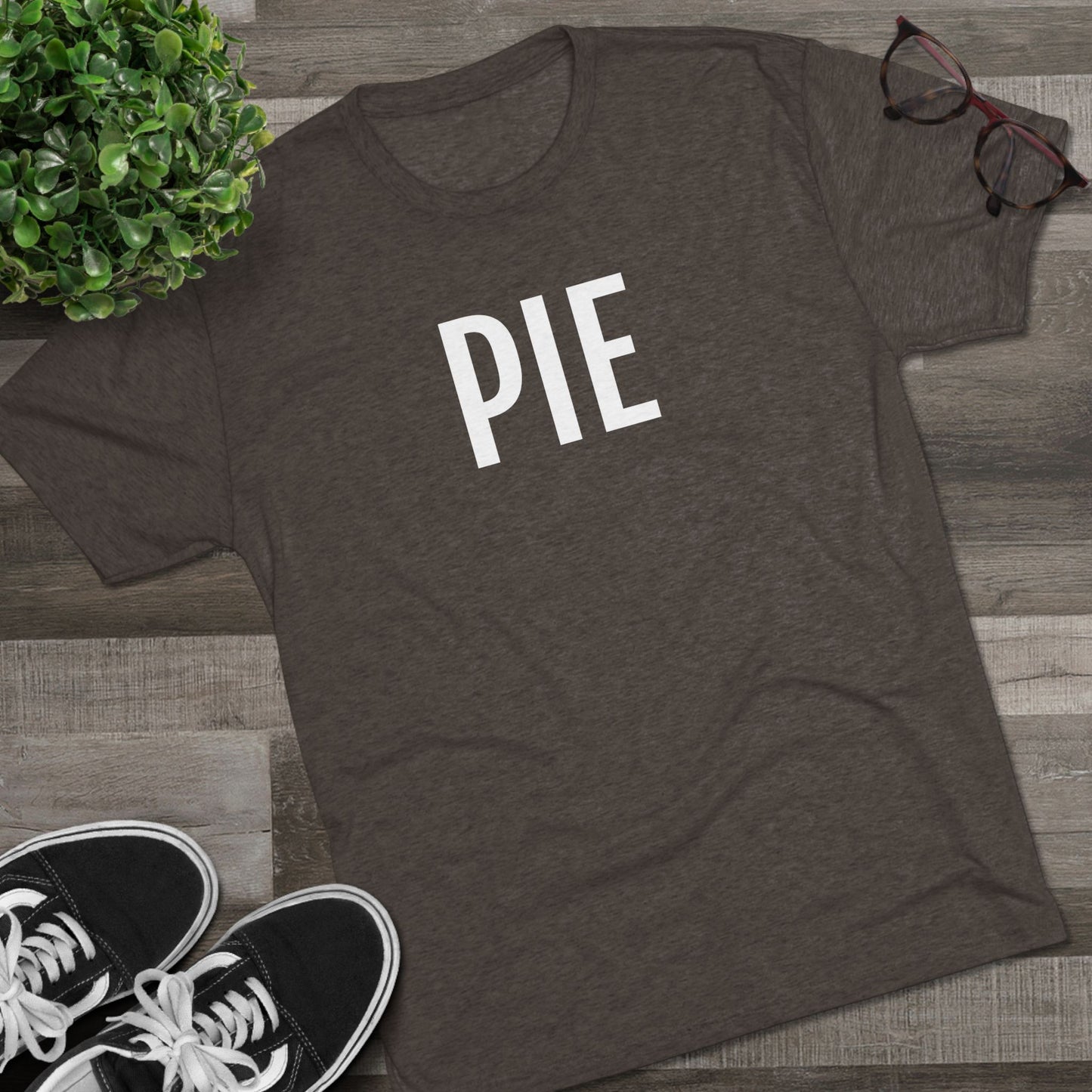 Unisex Tri-Blend Crew Tee - Pie