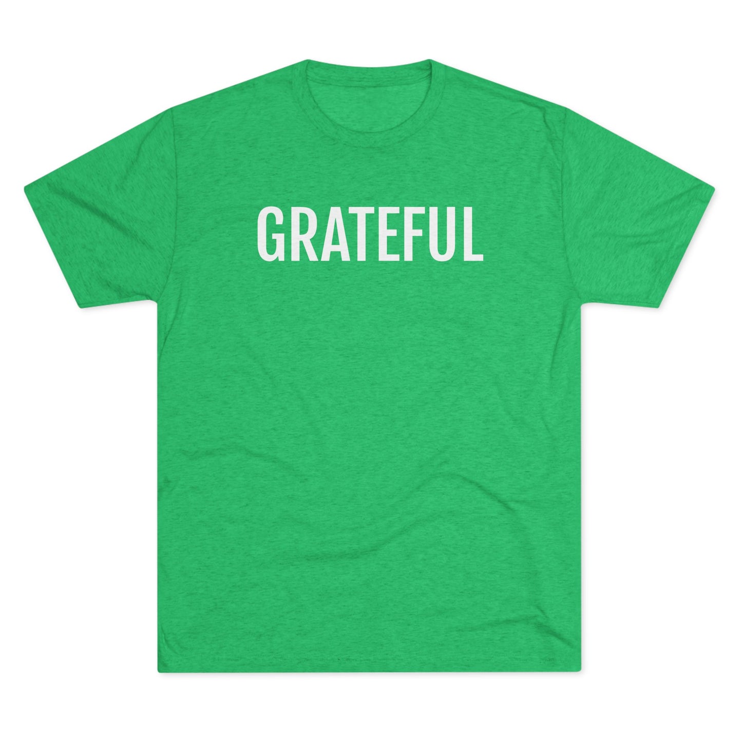 Unisex Tri-Blend Crew Tee - Grateful