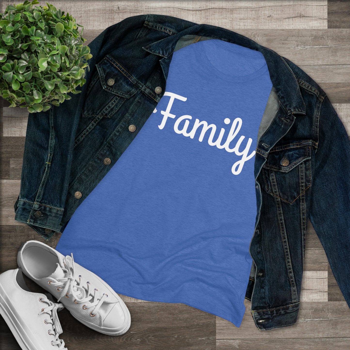 Women's Triblend Tee - Family