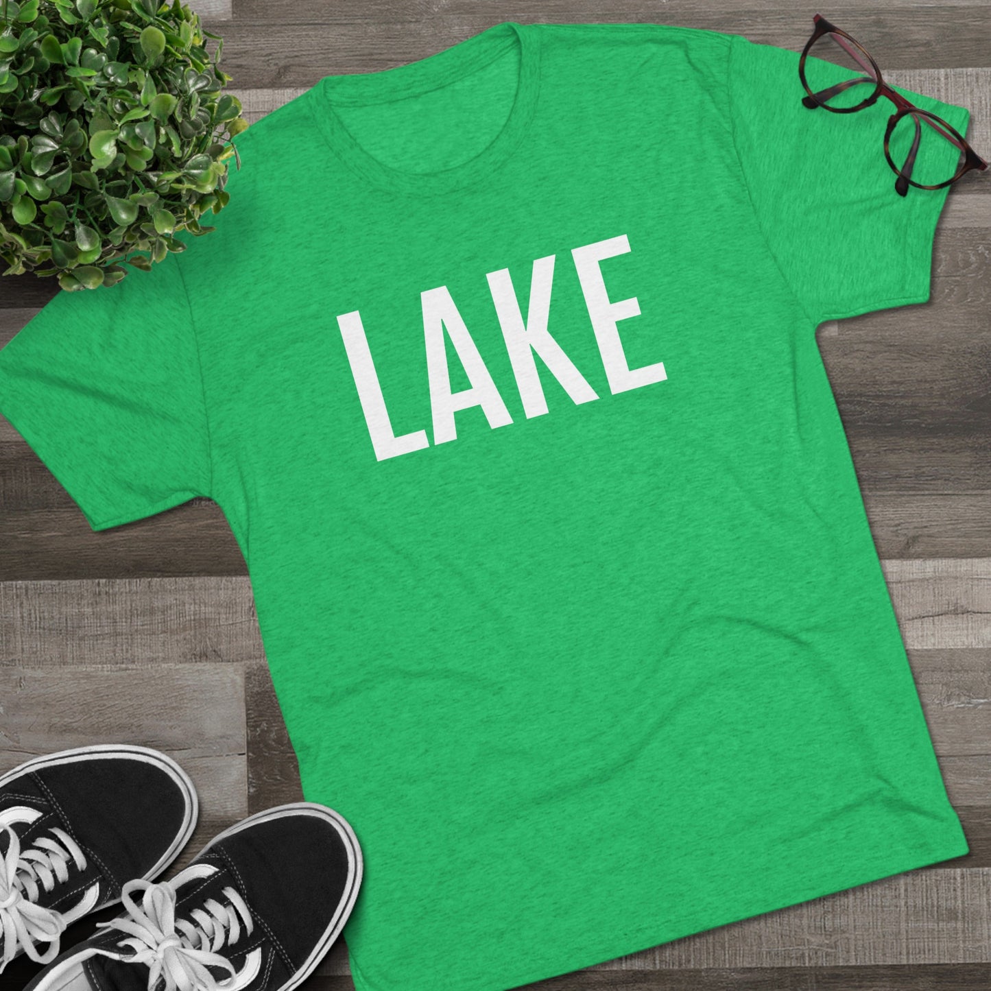 Unisex Tri-Blend Crew Tee - Lake