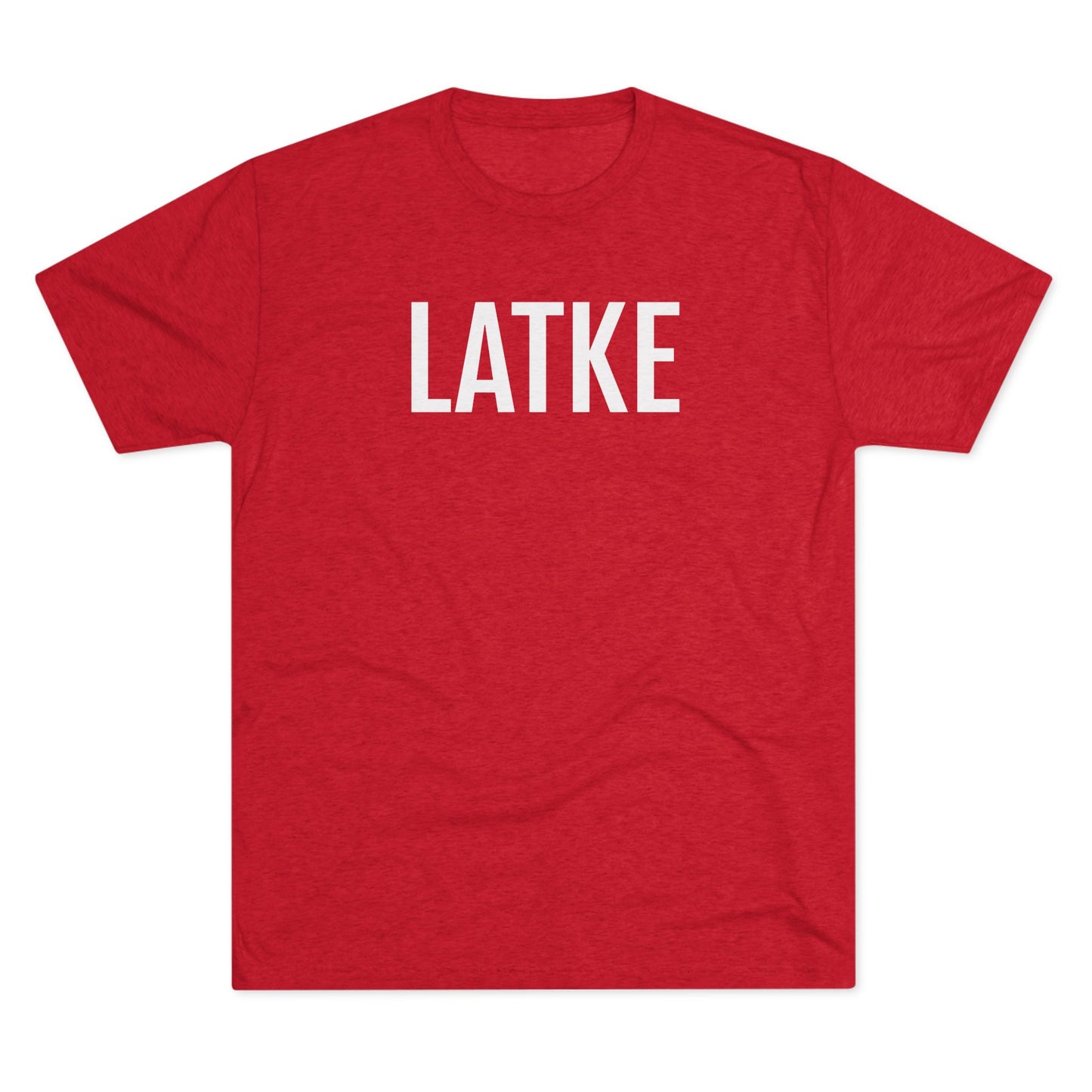 Unisex Tri-Blend Crew Tee - Latke