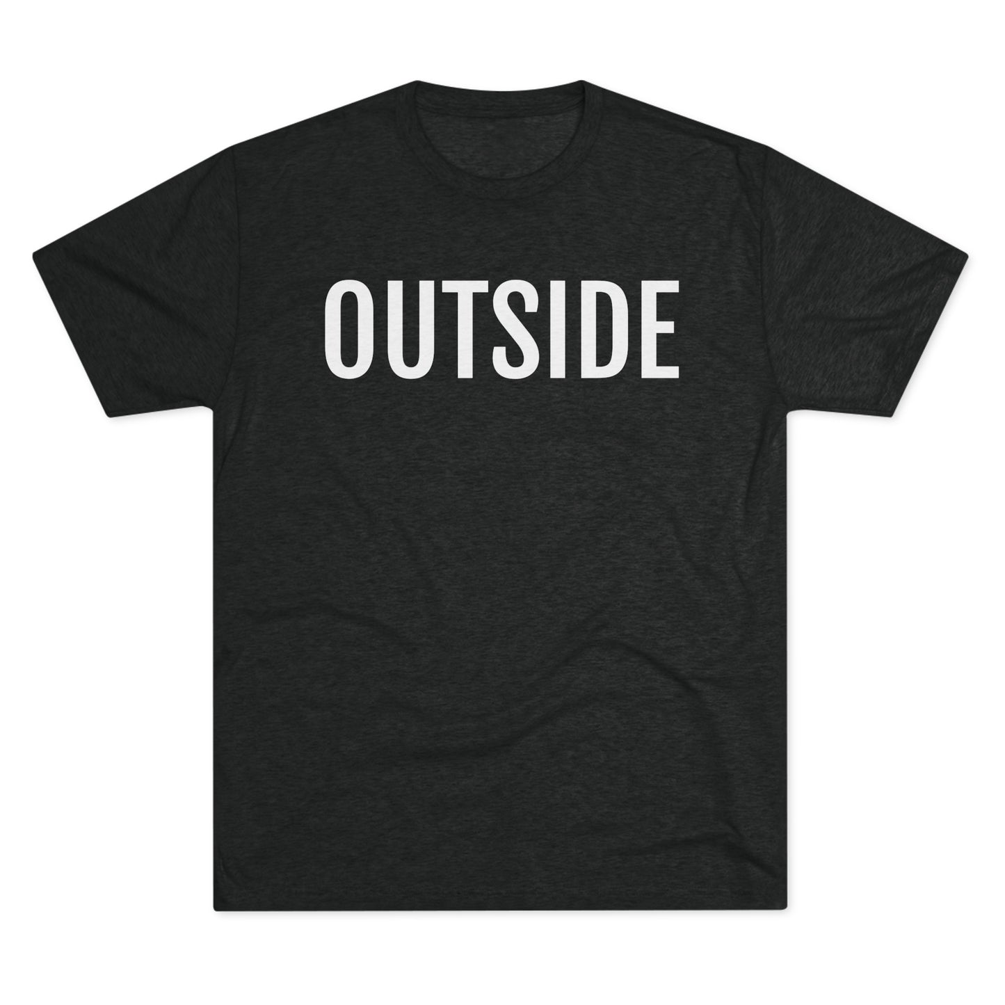 Unisex Tri-Blend Crew Tee - Outside