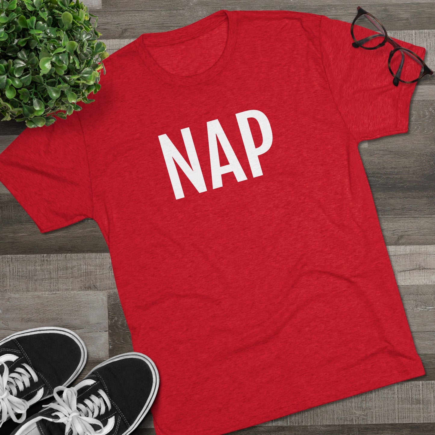 Unisex Tri-Blend Crew Tee - Nap