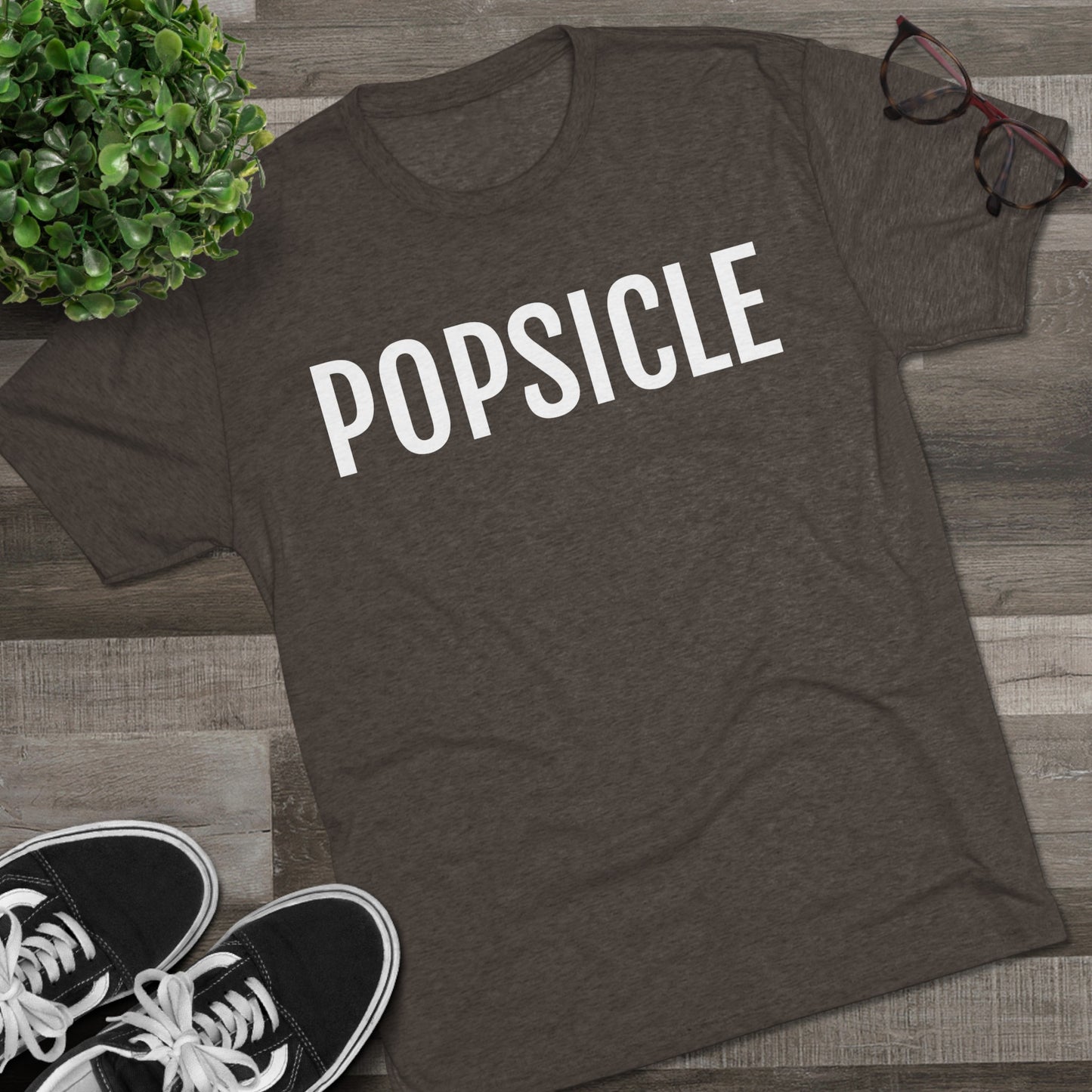 Unisex Tri-Blend Crew Tee - Popsicle