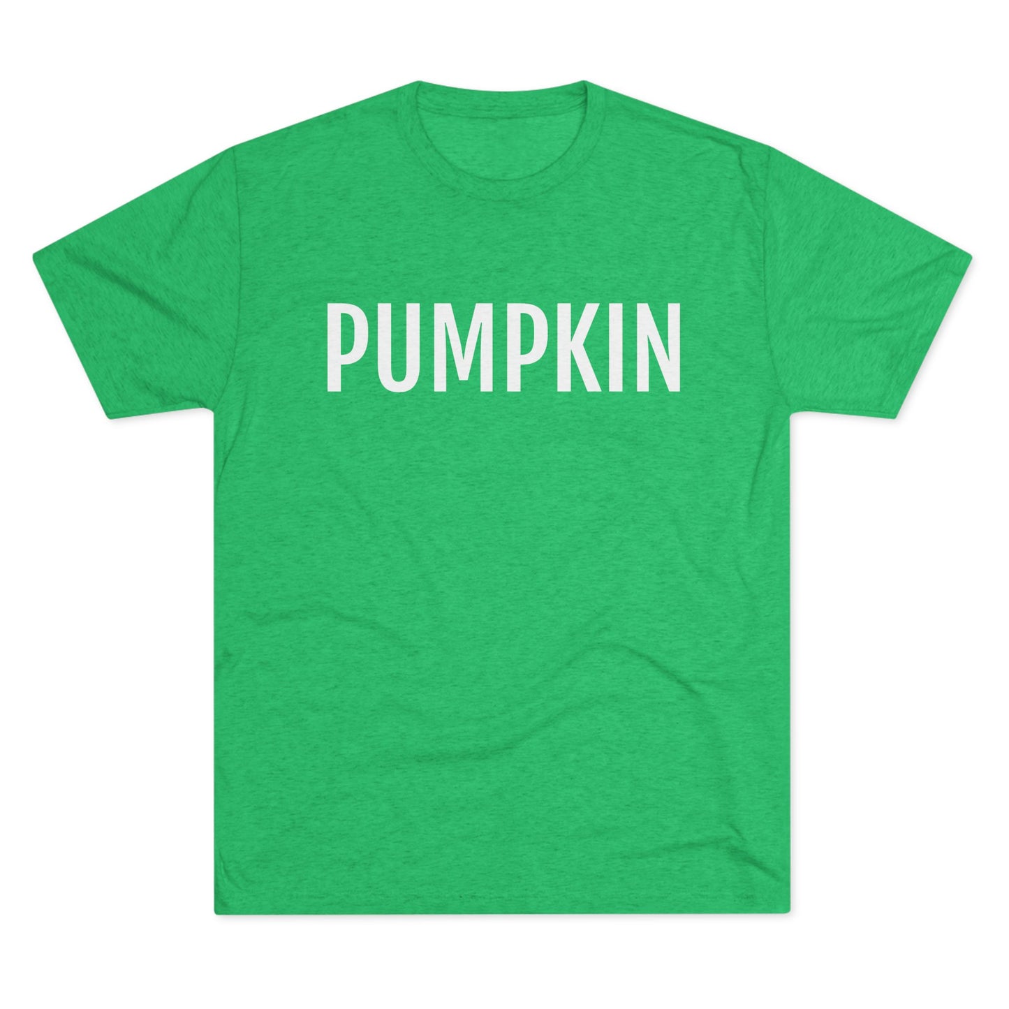 Unisex Tri-Blend Crew Tee - Pumpkin