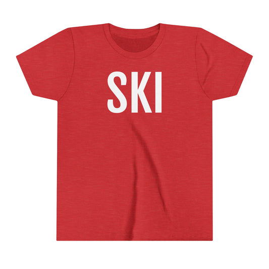 Youth Short Sleeve Tee - Ski