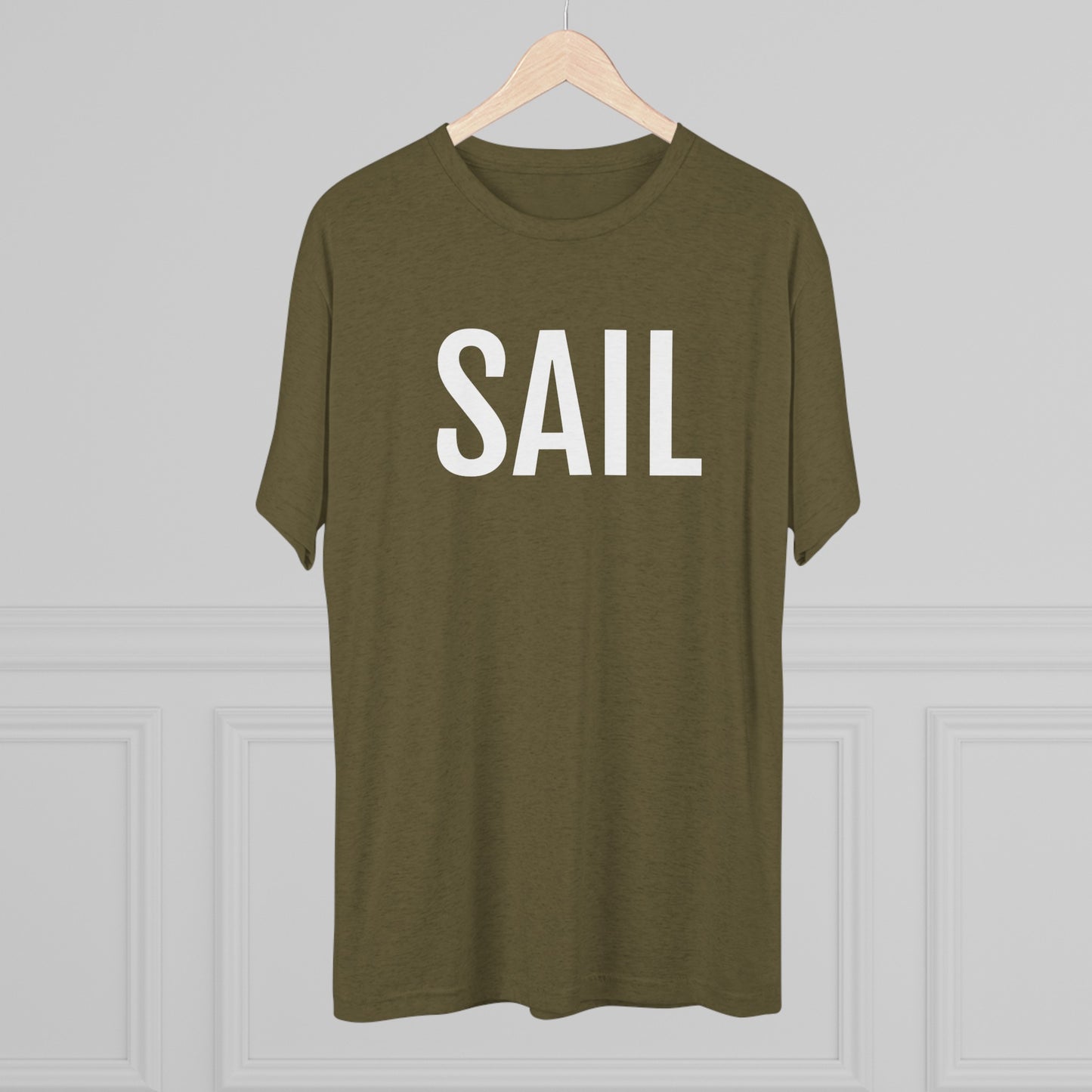 Unisex Tri-Blend Crew Tee - Sail