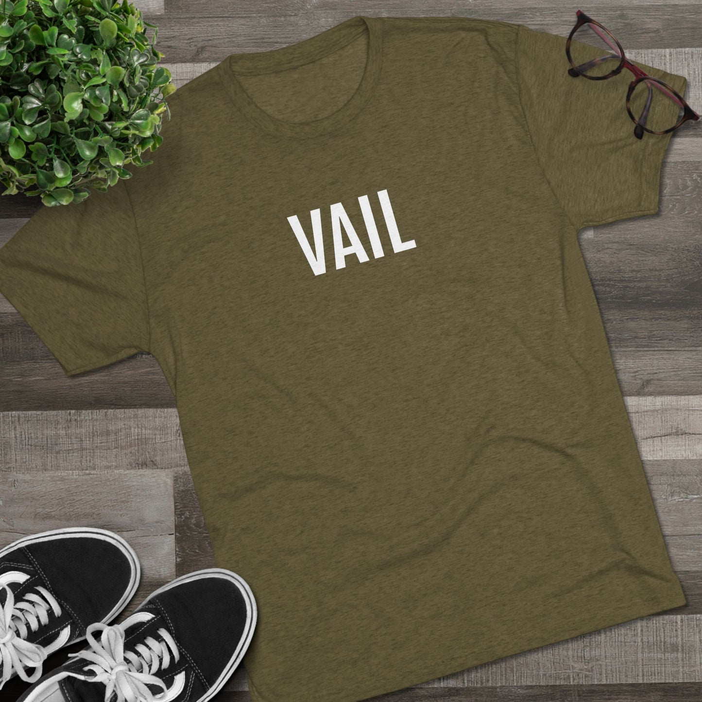 Unisex Tri-Blend Crew Tee - Vail