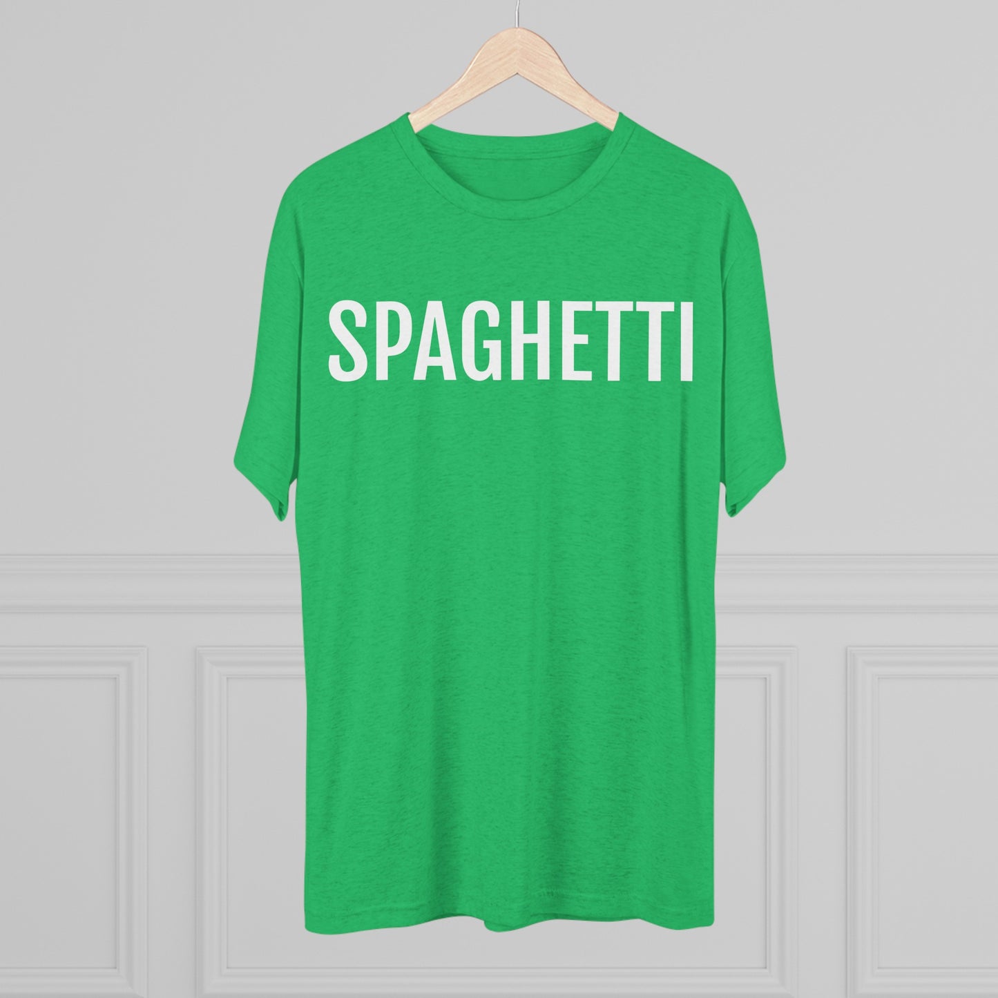 Unisex Tri-Blend Crew Tee - Spaghetti