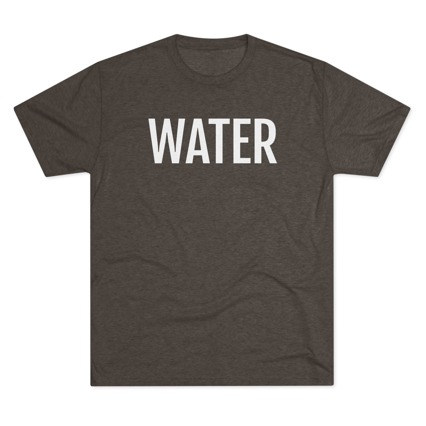 Unisex Tri-Blend Crew Tee - Water