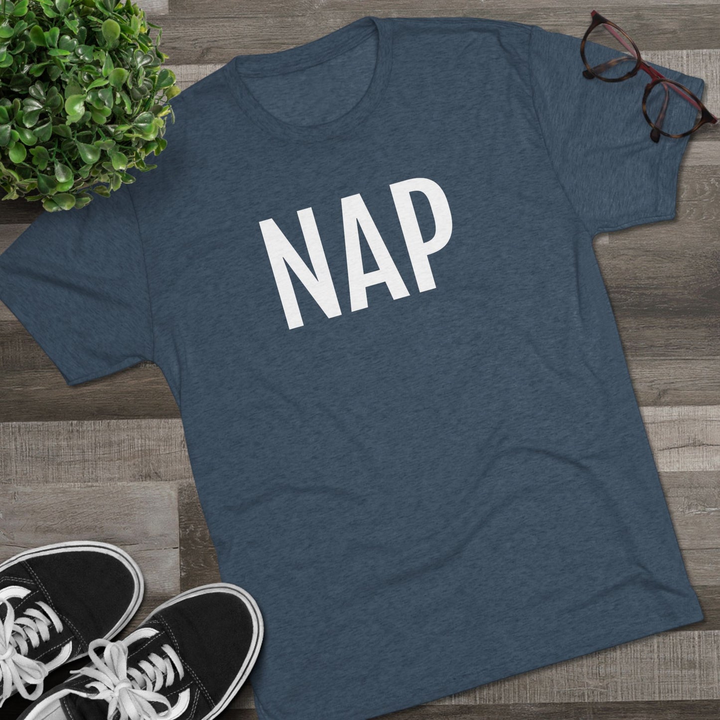 Unisex Tri-Blend Crew Tee - Nap