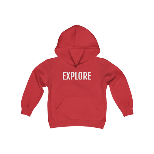 Youth Heavy Blend Hooded Sweatshirt - Explore