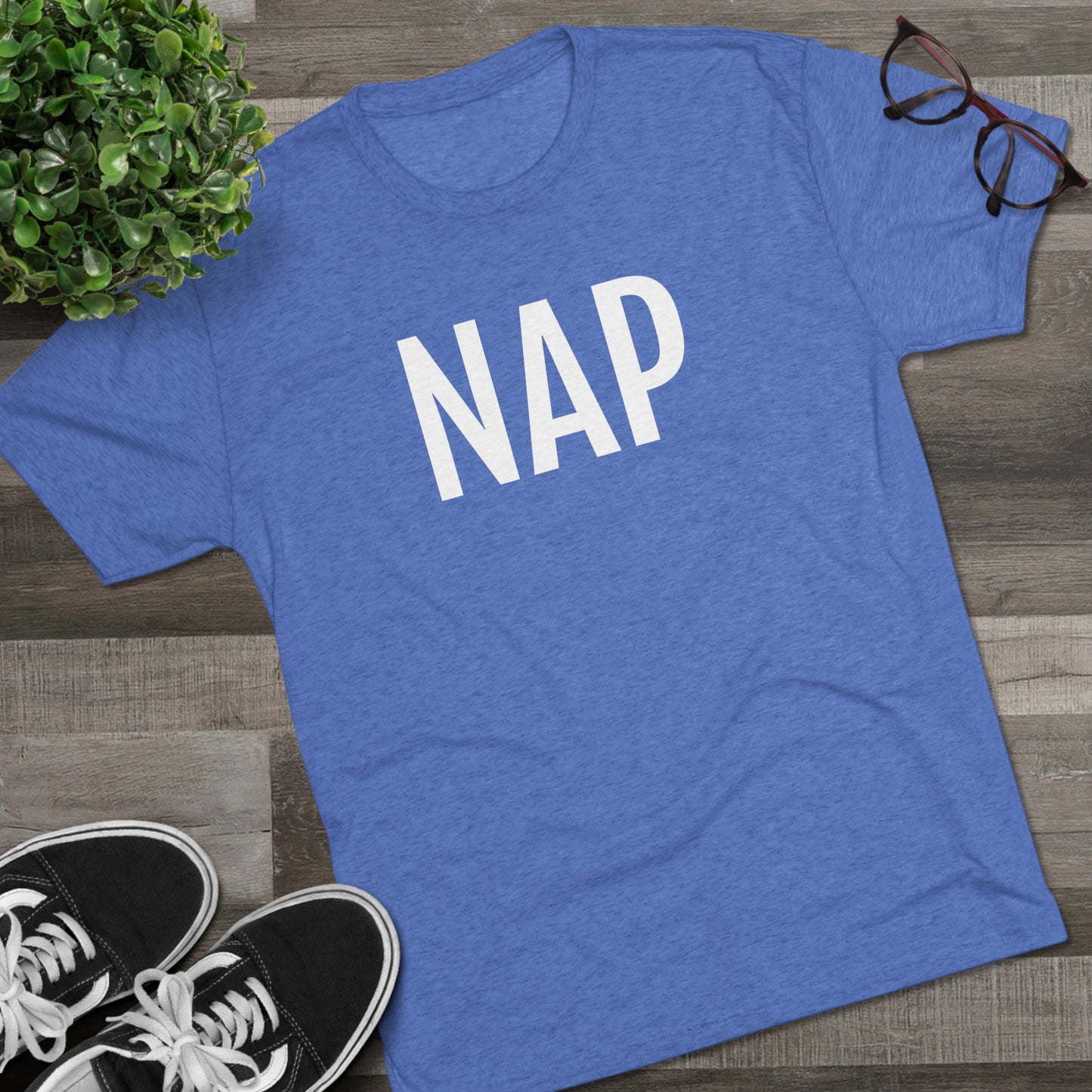 Unisex Tri-Blend Crew Tee - Nap