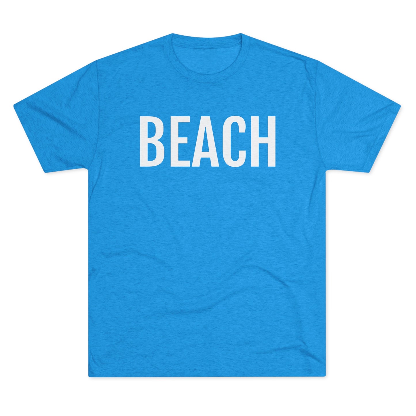 Unisex Tri-Blend Crew Tee - Beach