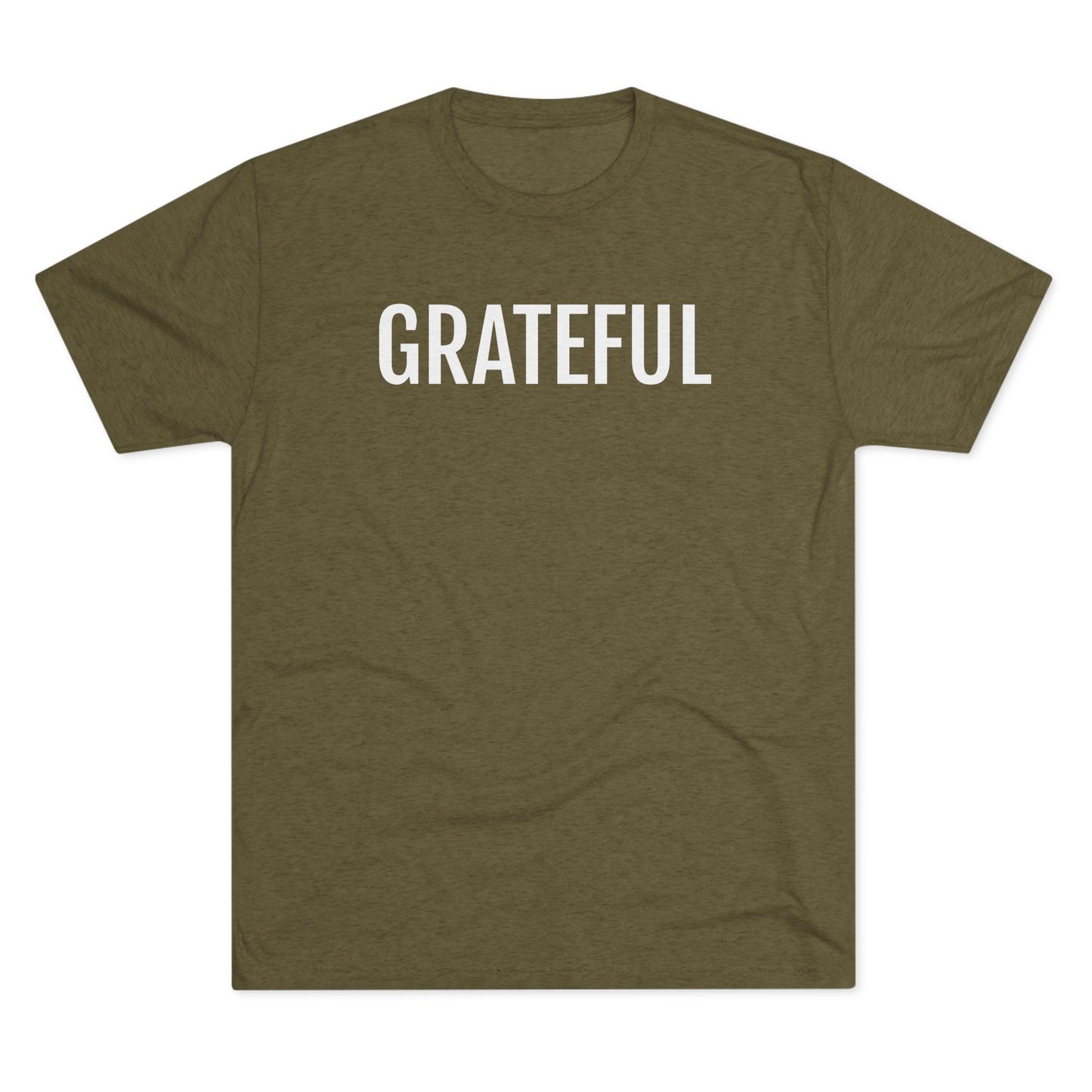 Unisex Tri-Blend Crew Tee - Grateful