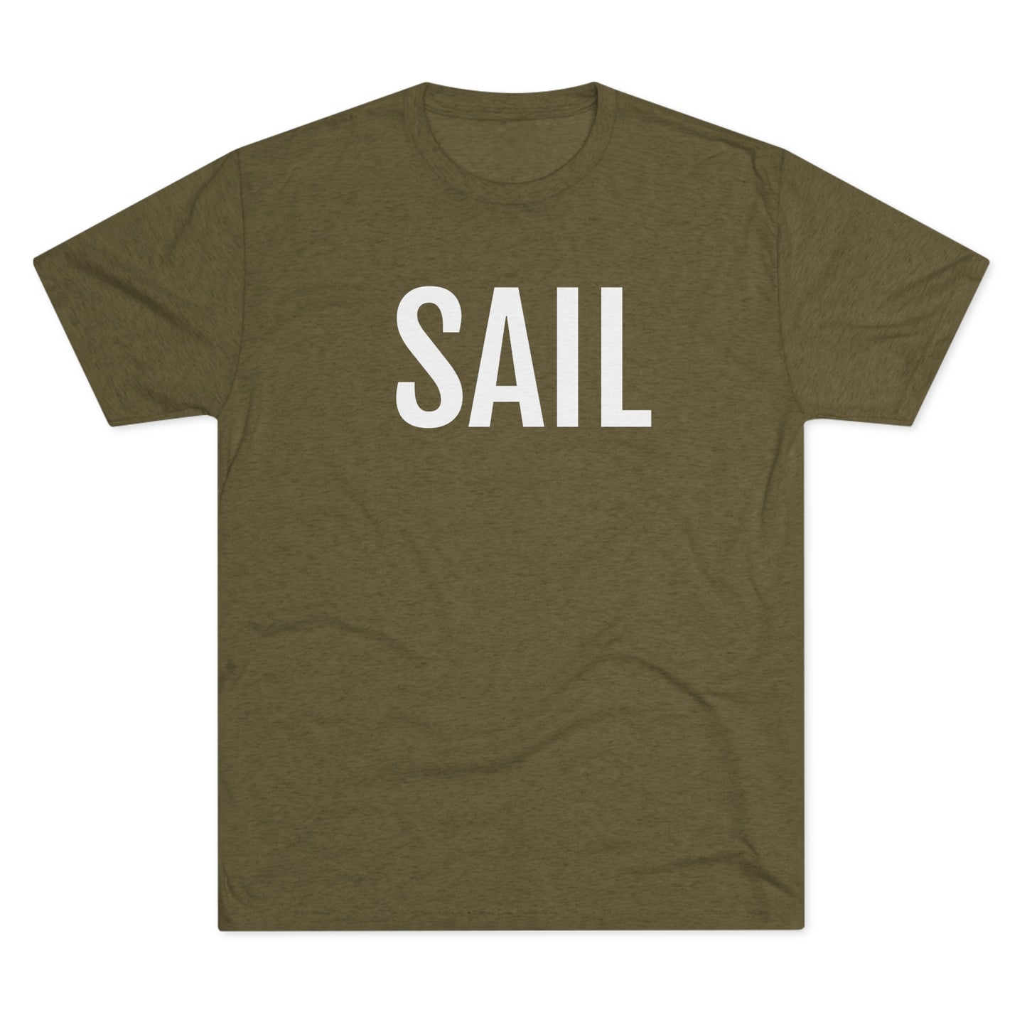 Unisex Tri-Blend Crew Tee - Sail