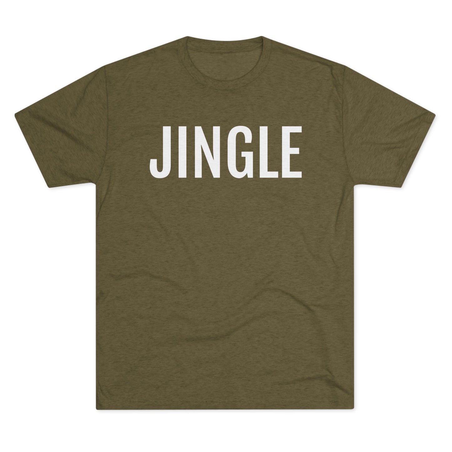 Unisex Tri-Blend Crew Tee - Jingle