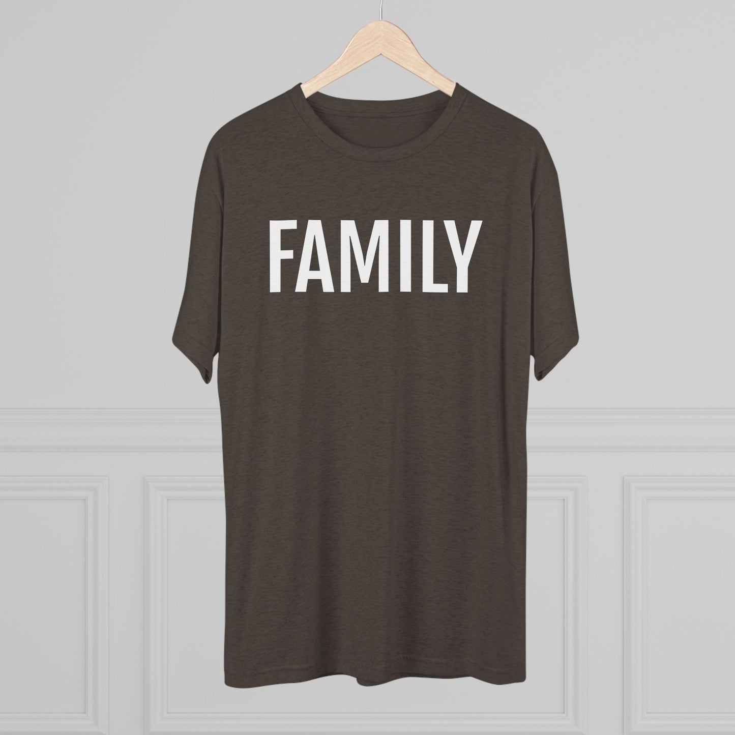 Unisex Tri-Blend Crew Tee - Family