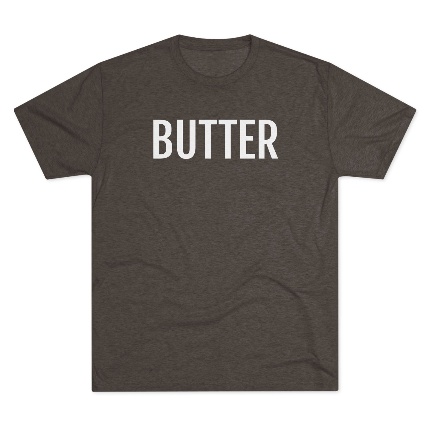 Unisex Tri-Blend Crew Tee - Butter