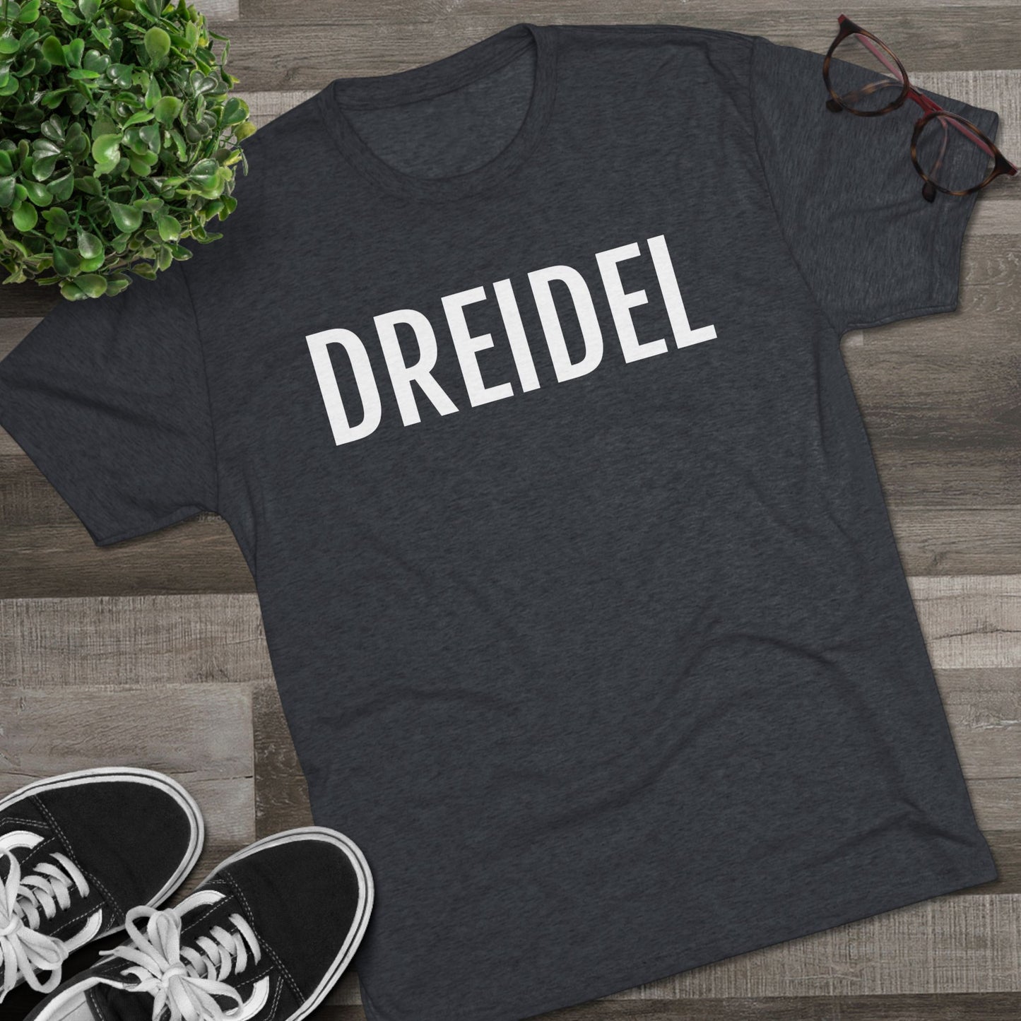 Unisex Tri-Blend Crew Tee - Dreidel