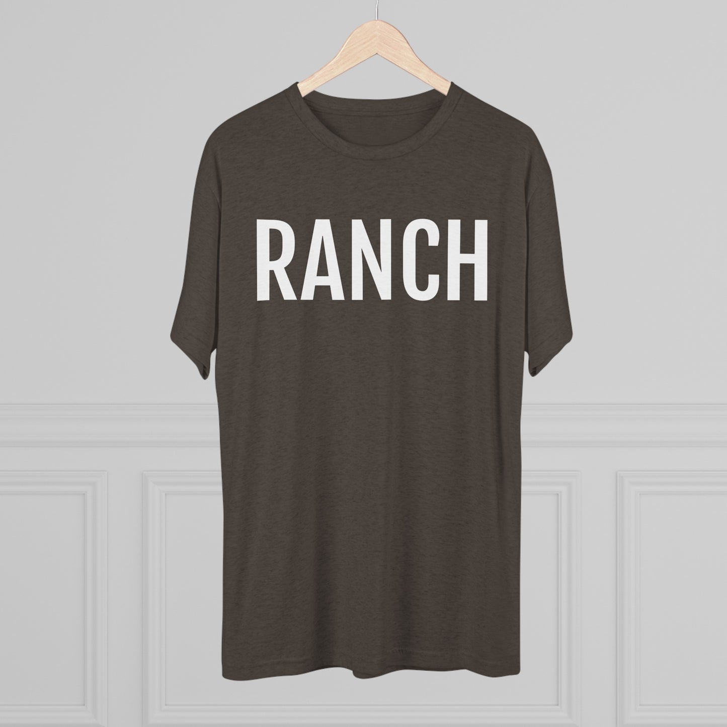 Unisex Tri-Blend Crew Tee - Ranch