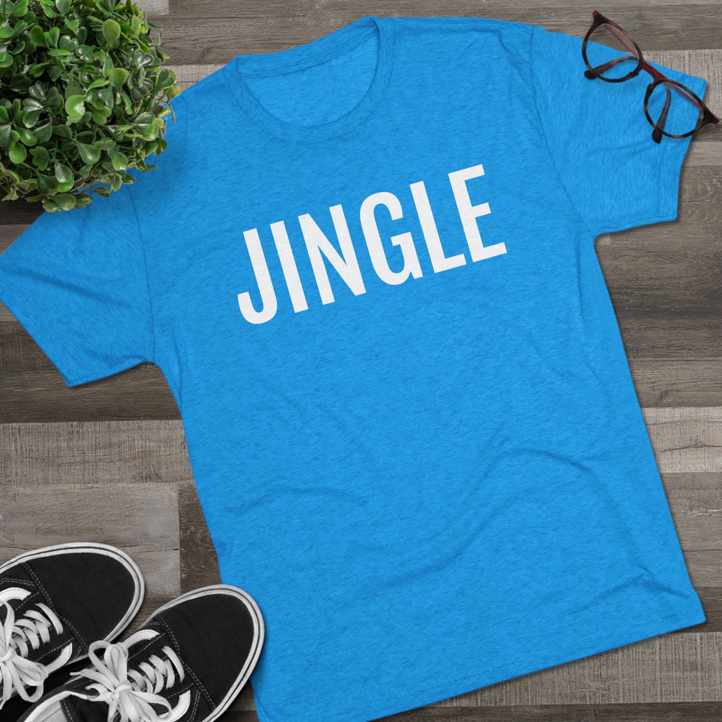 Unisex Tri-Blend Crew Tee - Jingle