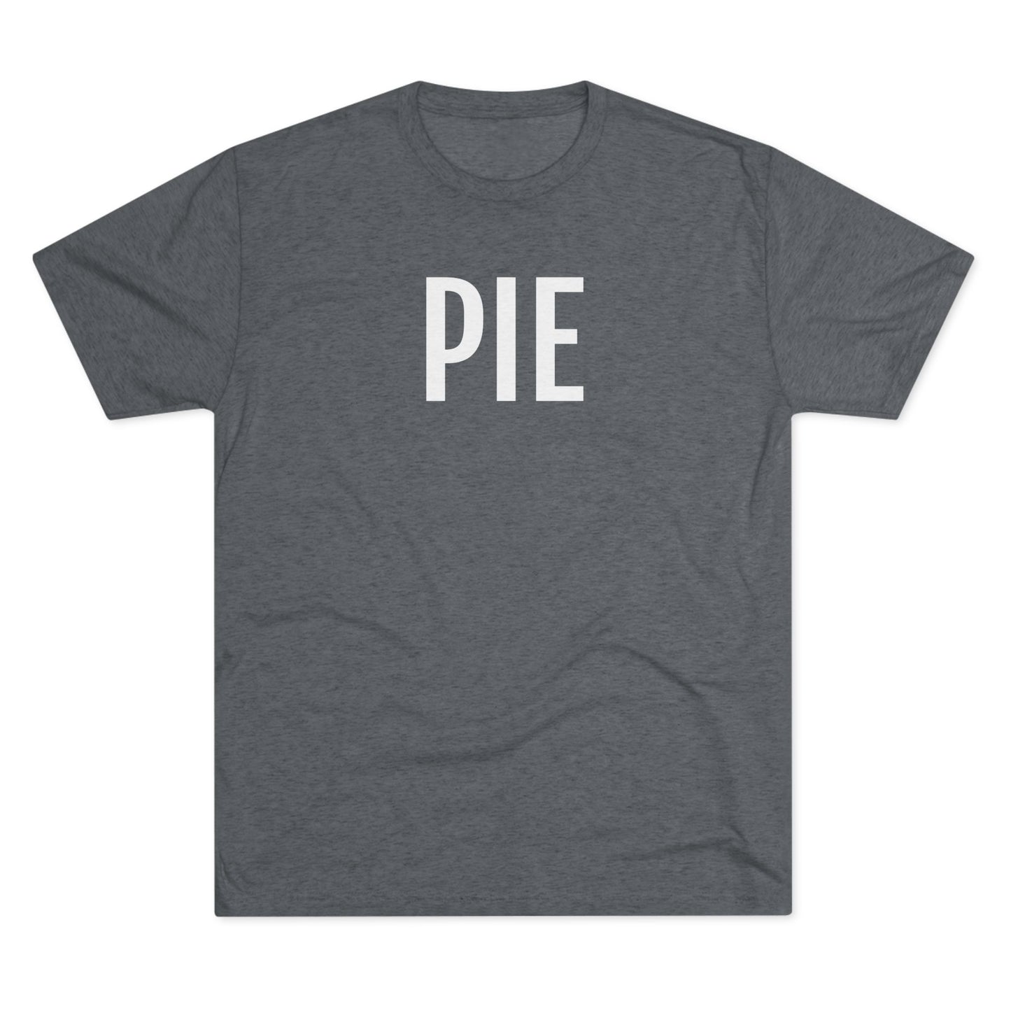 Unisex Tri-Blend Crew Tee - Pie