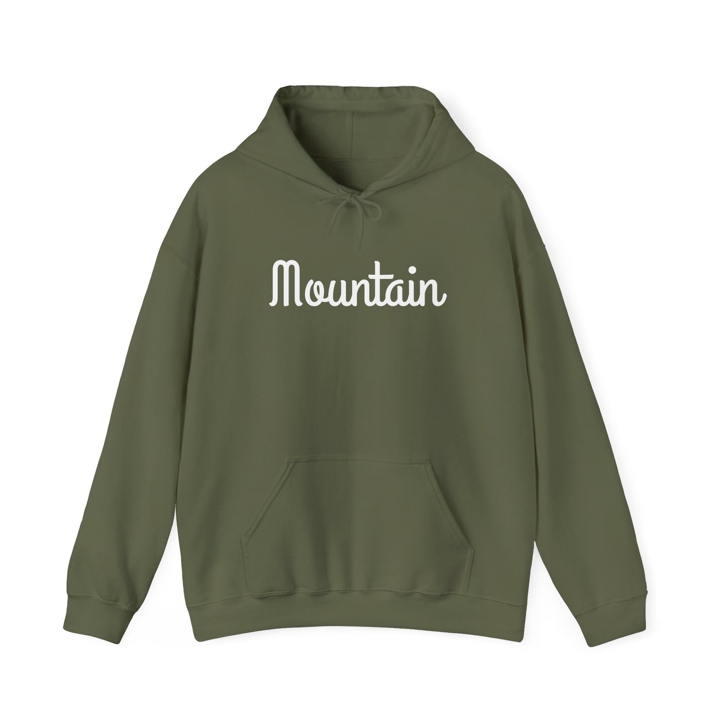 Unisex Heavy Blend™ Hooded Sweatshirt - Mountain (script)