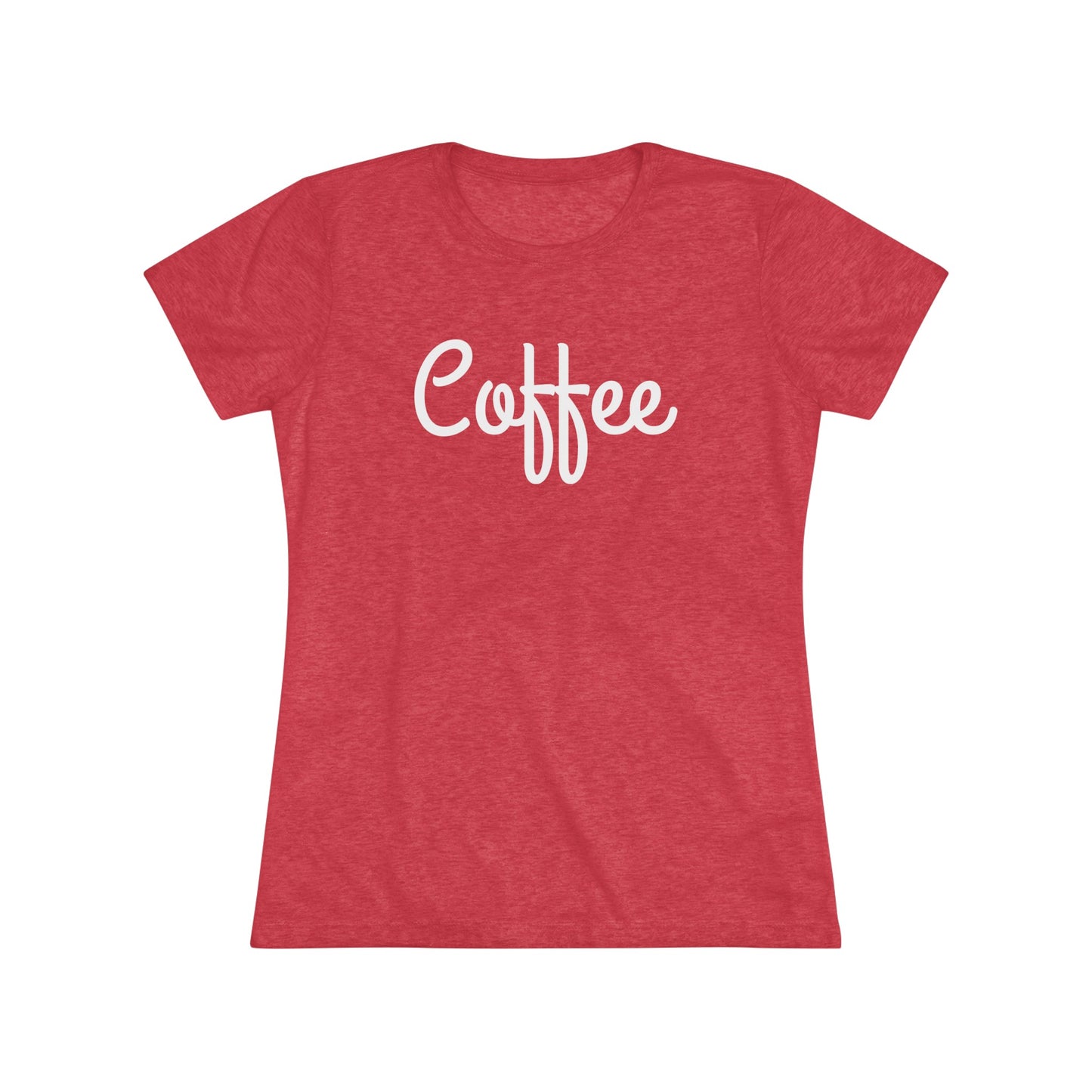 Women's Triblend Tee - Coffee