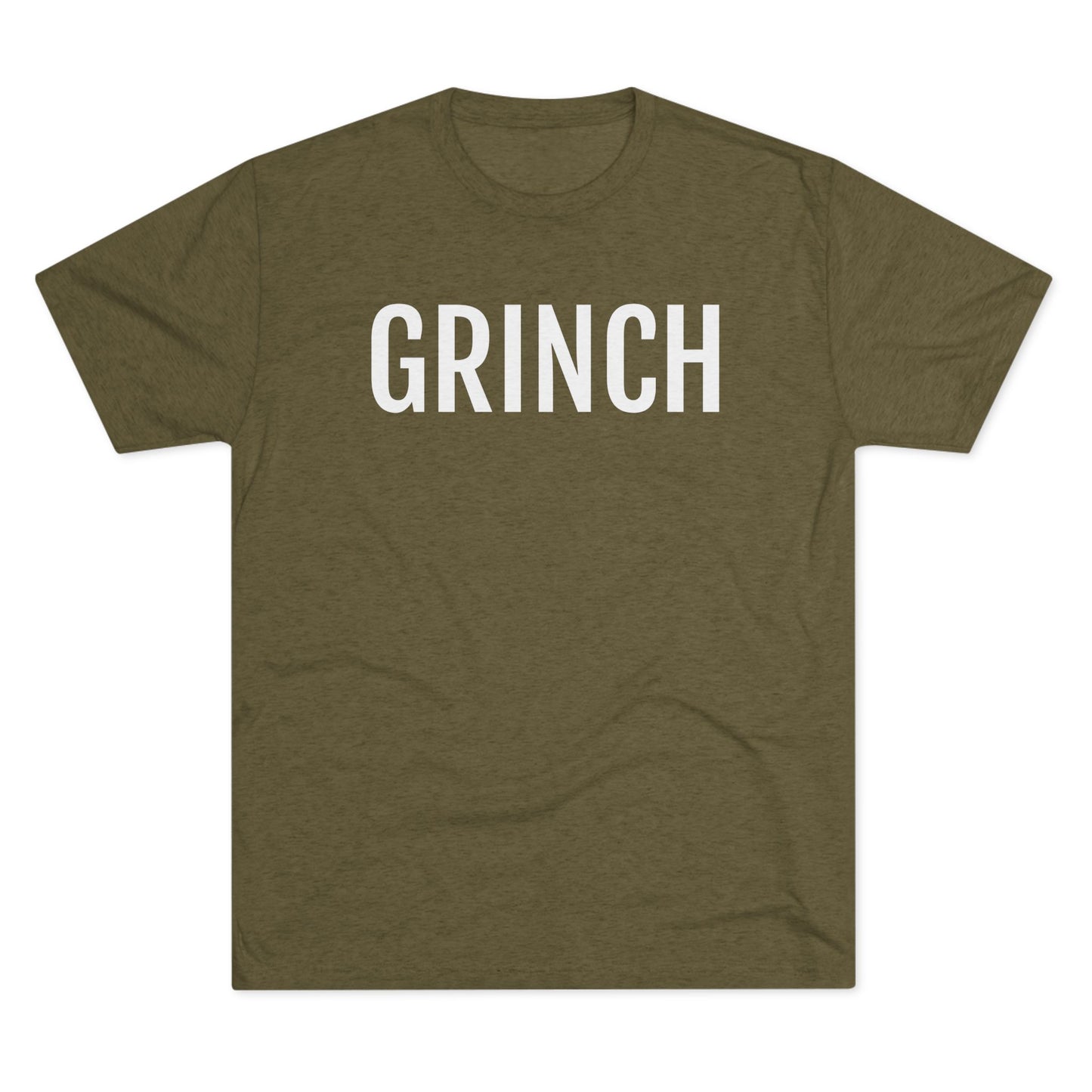 Unisex Tri-Blend Crew Tee - Grinch