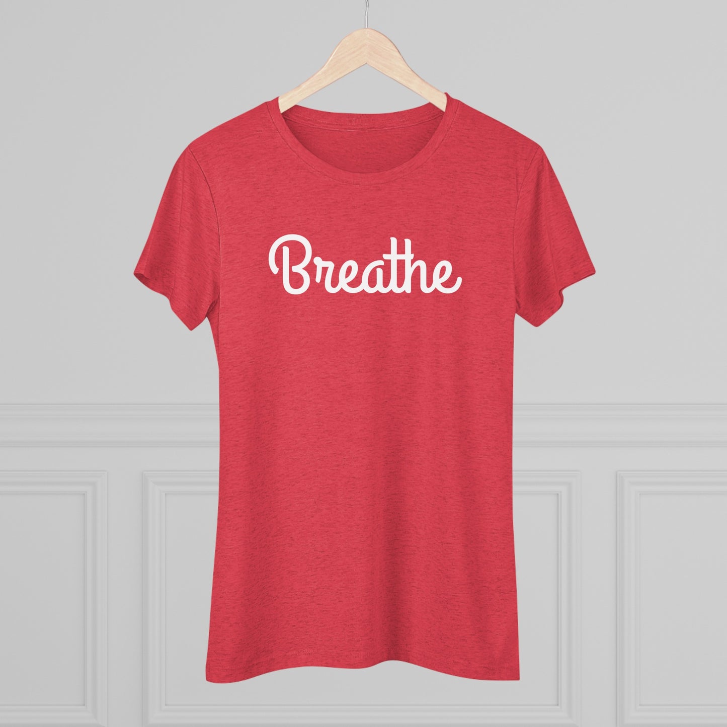 Women's Triblend Tee - Breathe