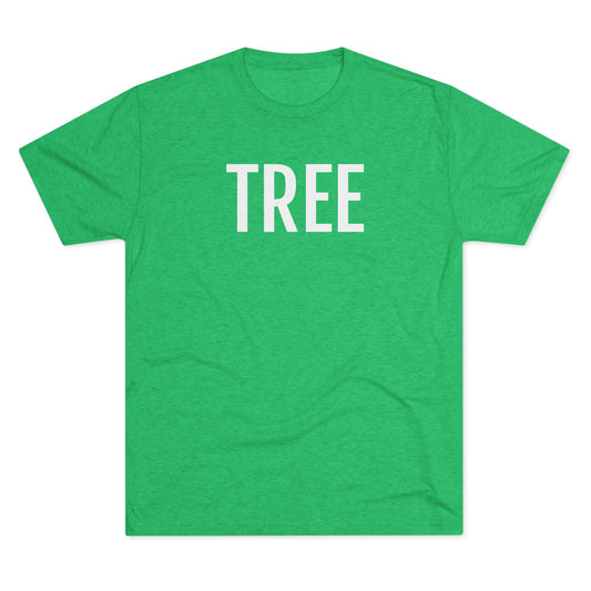 Unisex Tri-Blend Crew Tee - Tree