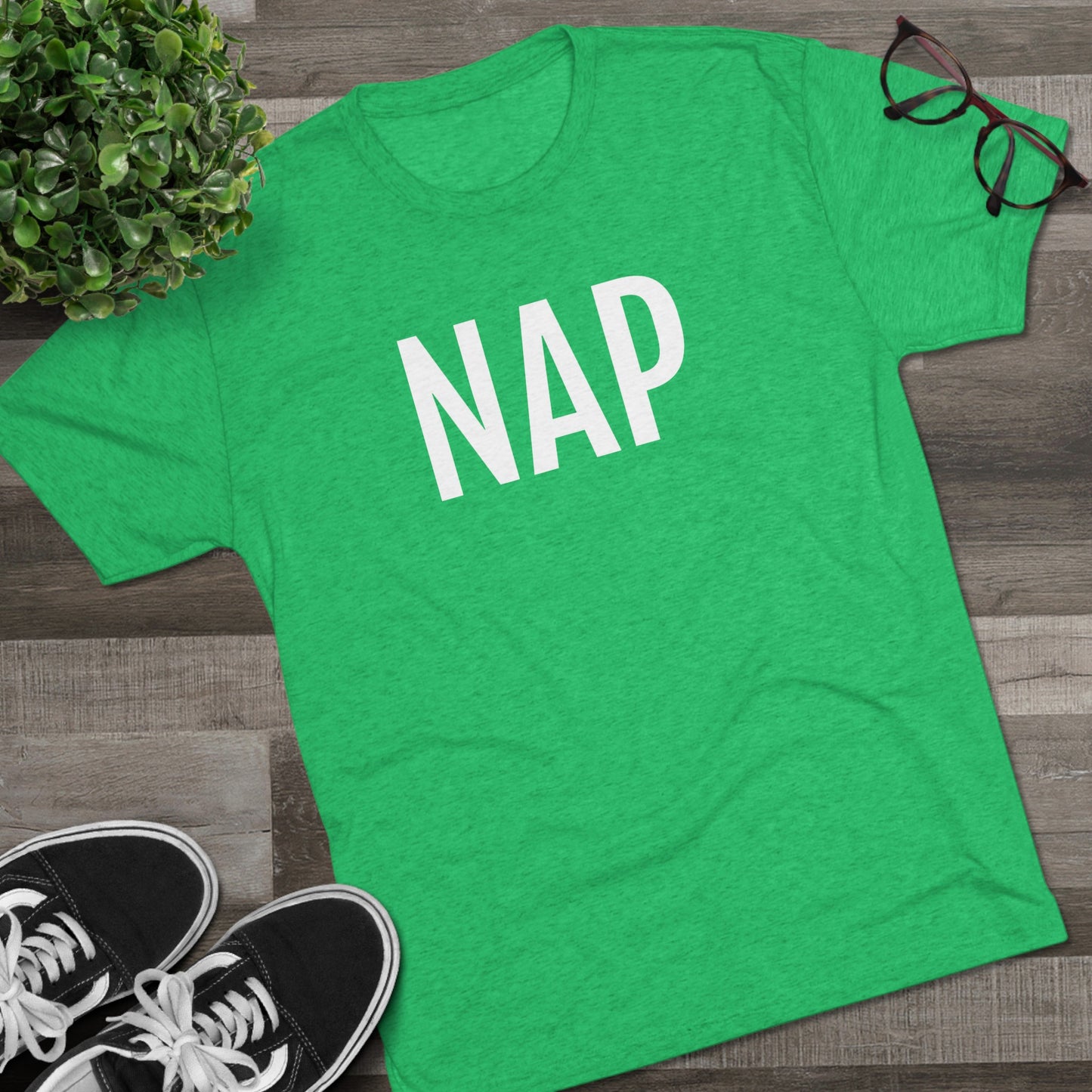 Unisex Tri-Blend Crew Tee - Nap