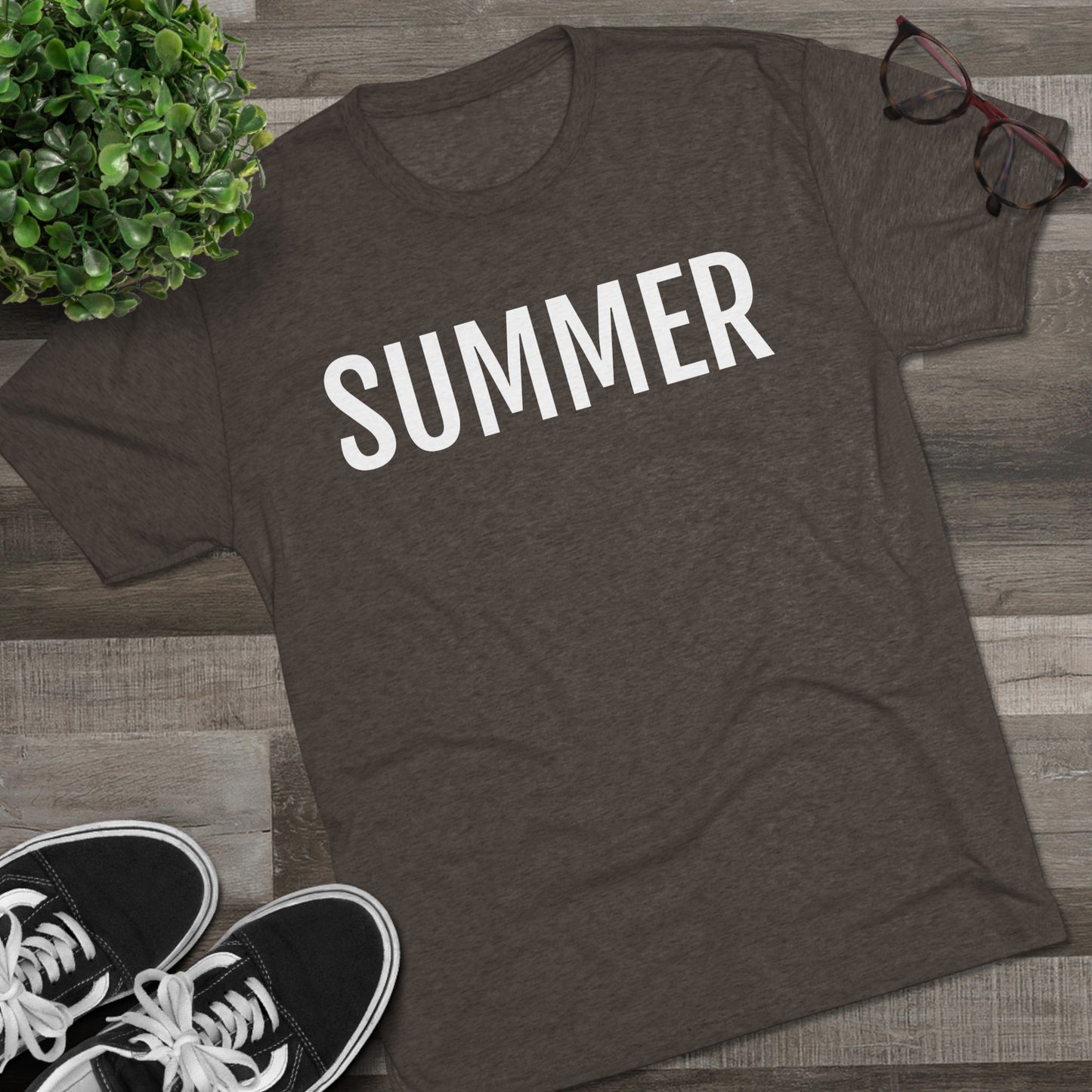 Unisex Tri-Blend Crew Tee - Summer