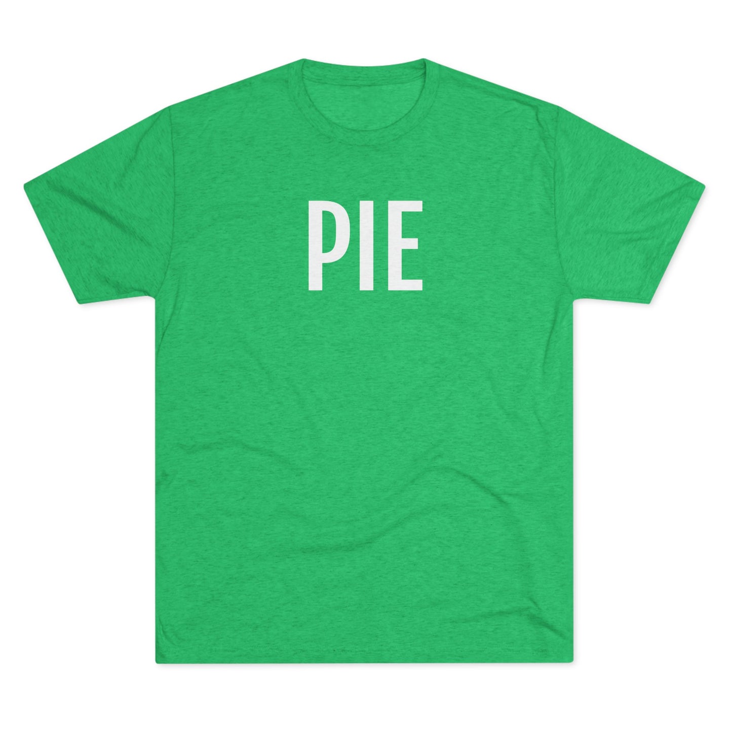 Unisex Tri-Blend Crew Tee - Pie