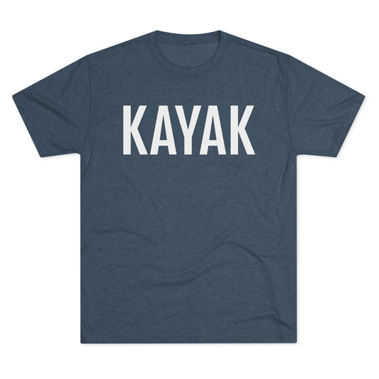 Unisex Tri-Blend Crew Tee - Kayak