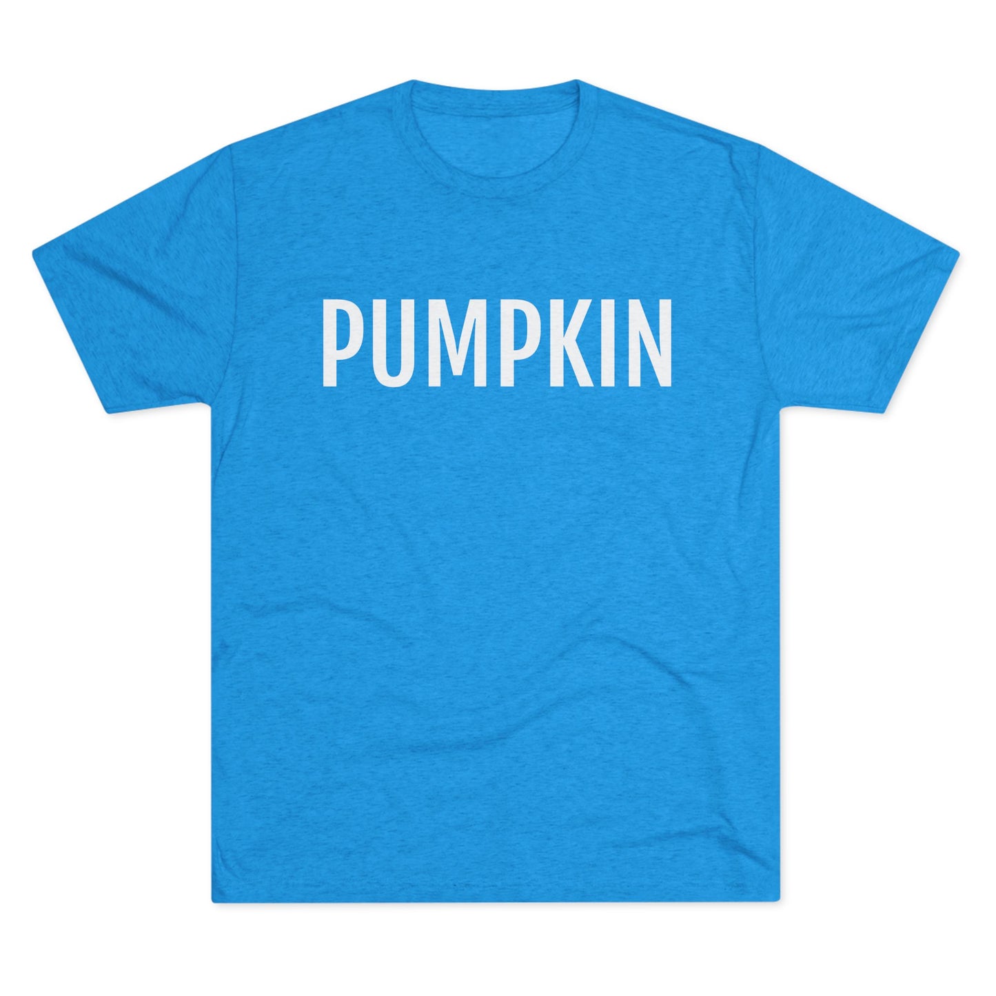 Unisex Tri-Blend Crew Tee - Pumpkin