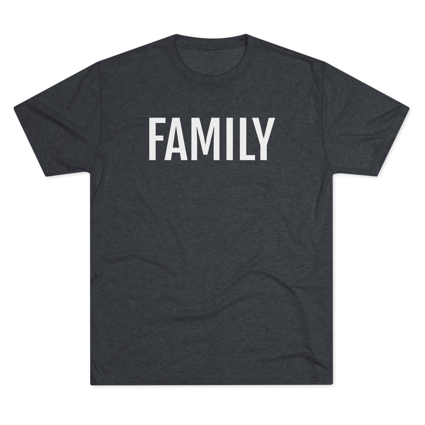 Unisex Tri-Blend Crew Tee - Family