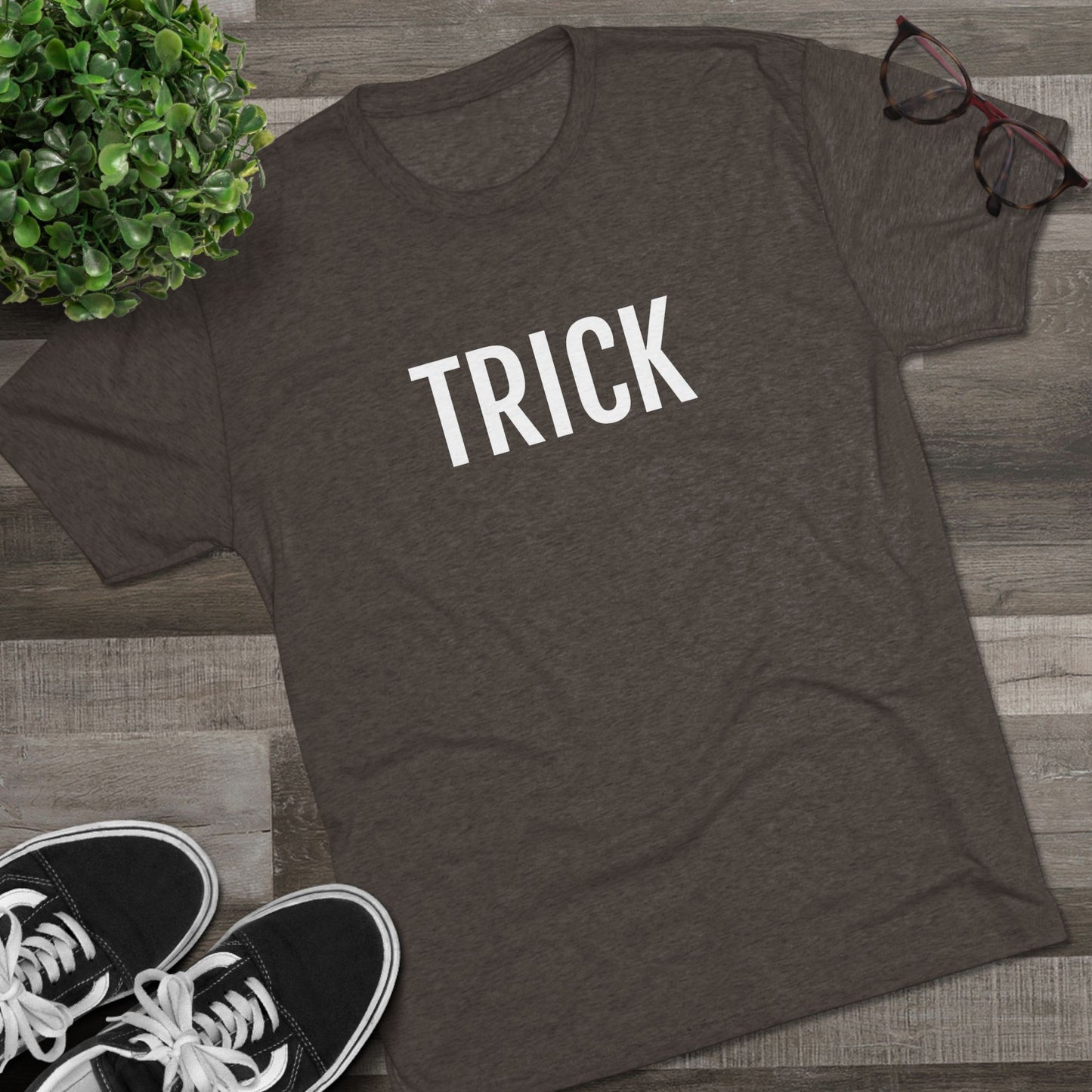 Unisex Tri-Blend Crew Tee - Trick