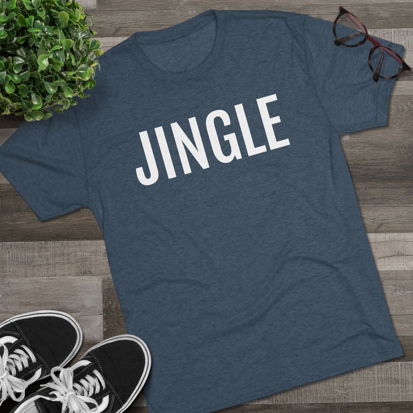 Unisex Tri-Blend Crew Tee - Jingle