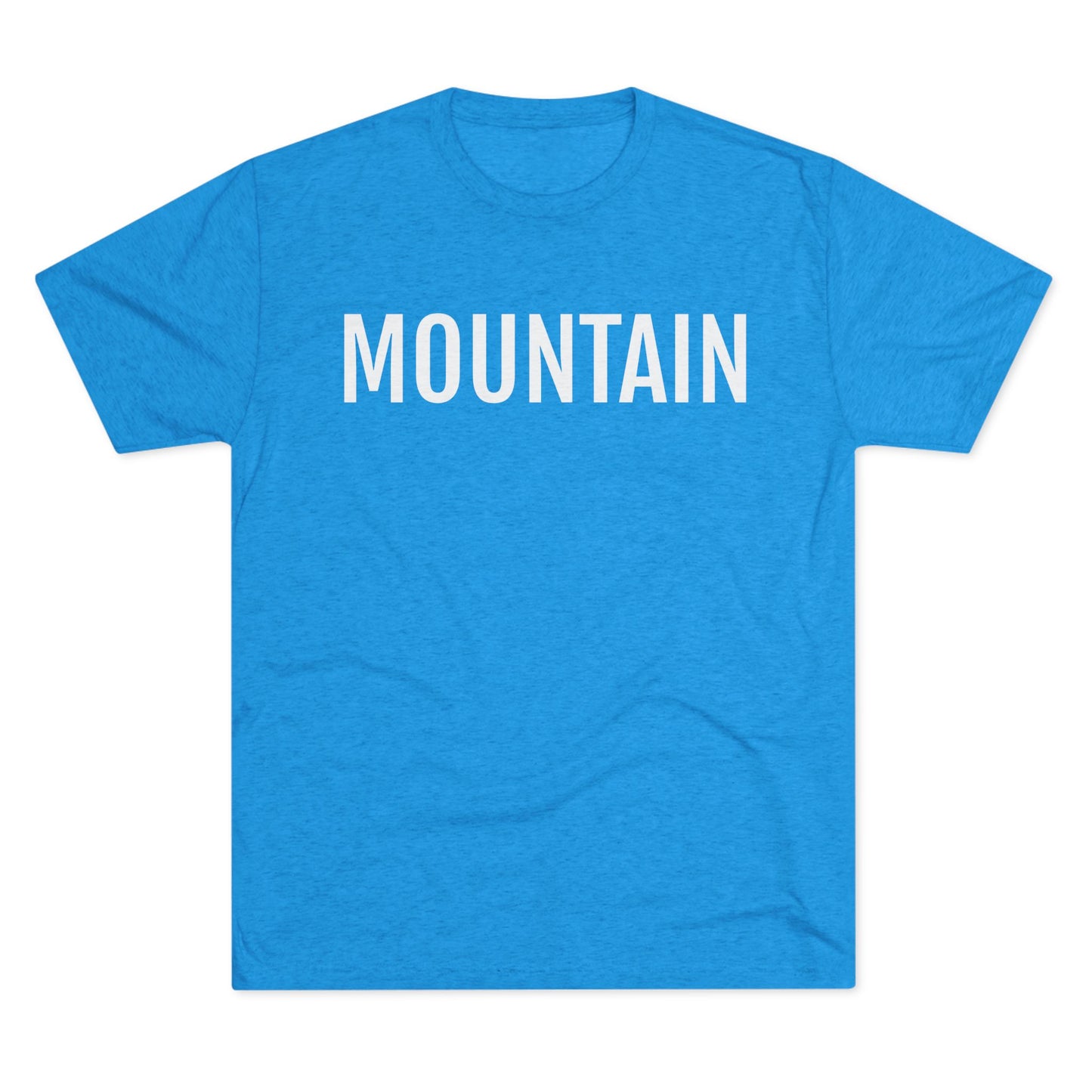 Unisex Tri-Blend Crew Tee - Mountain