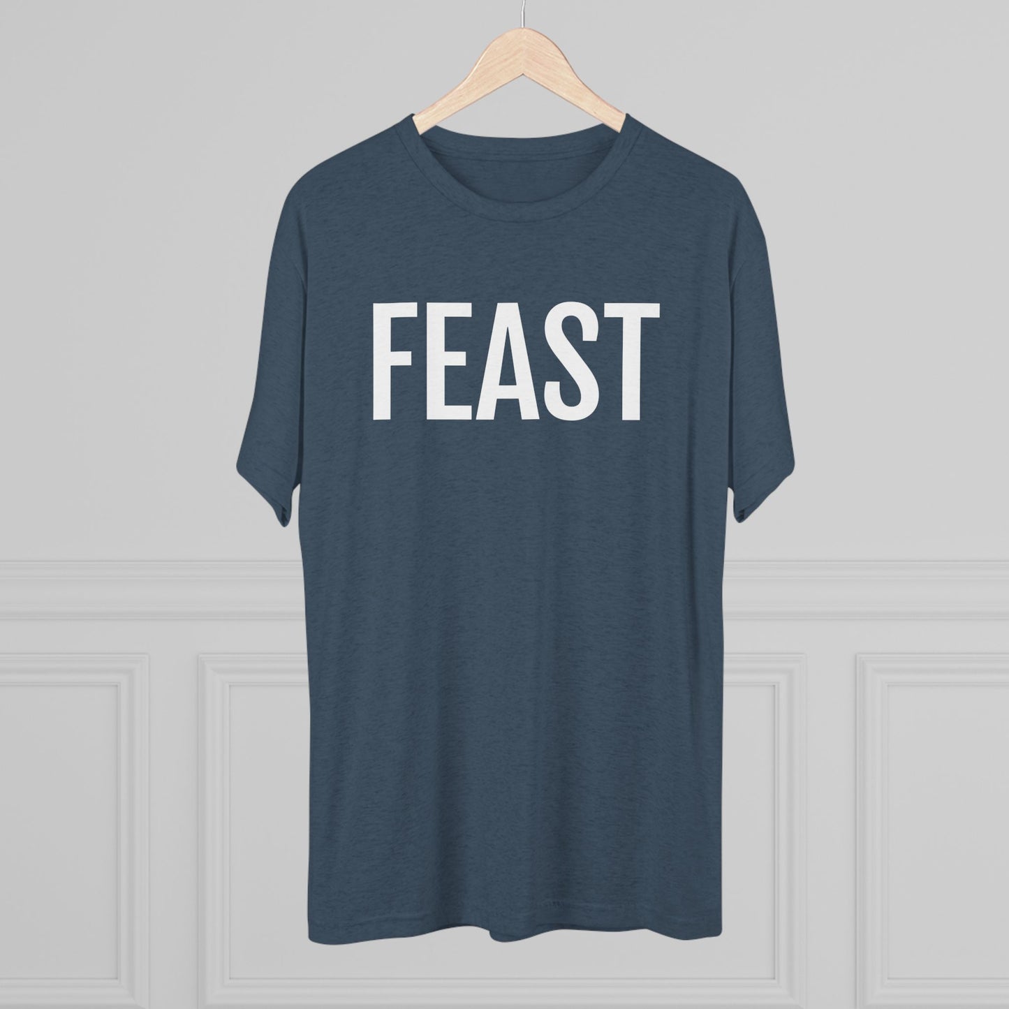 Unisex Tri-Blend Crew Tee - Feast