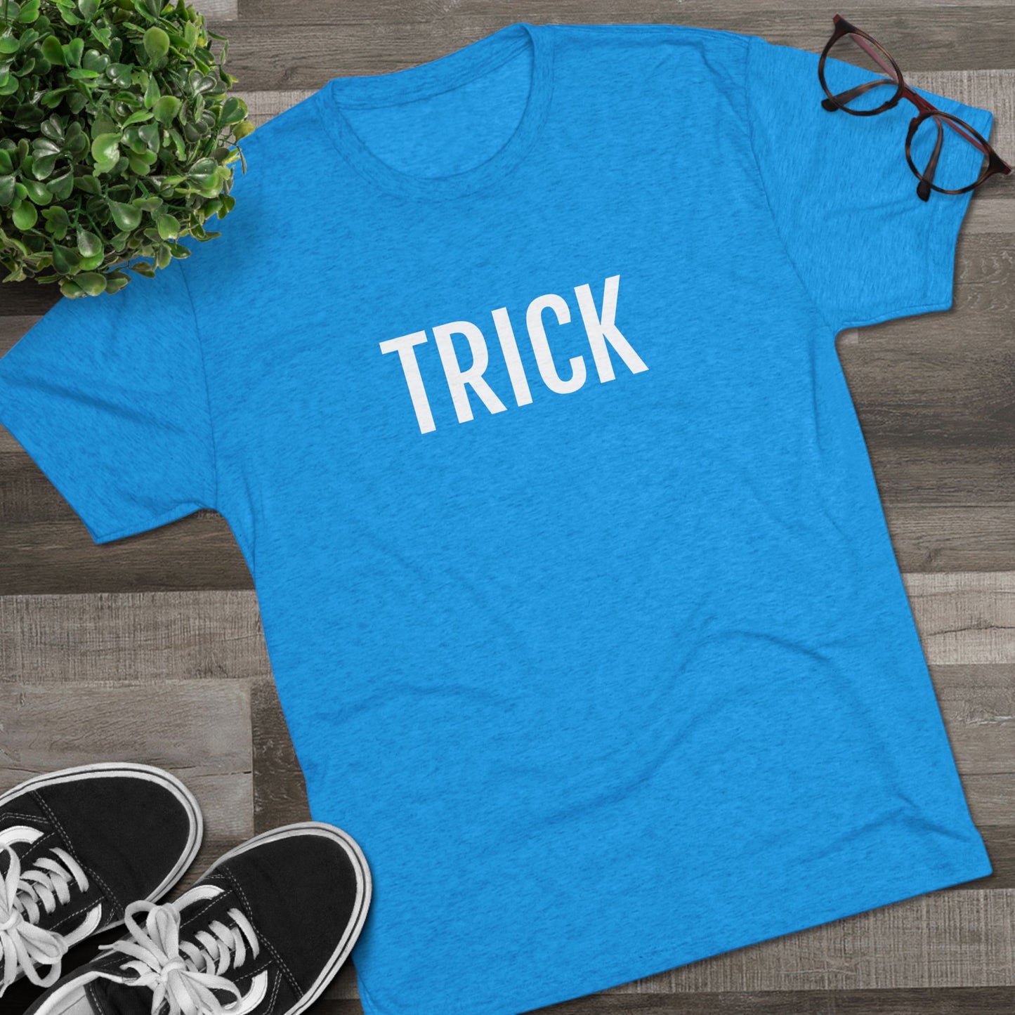 Unisex Tri-Blend Crew Tee - Trick