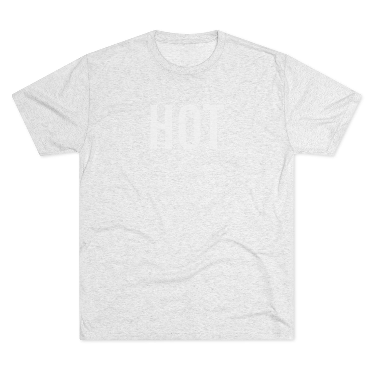 Unisex Tri-Blend Crew Tee - Hot