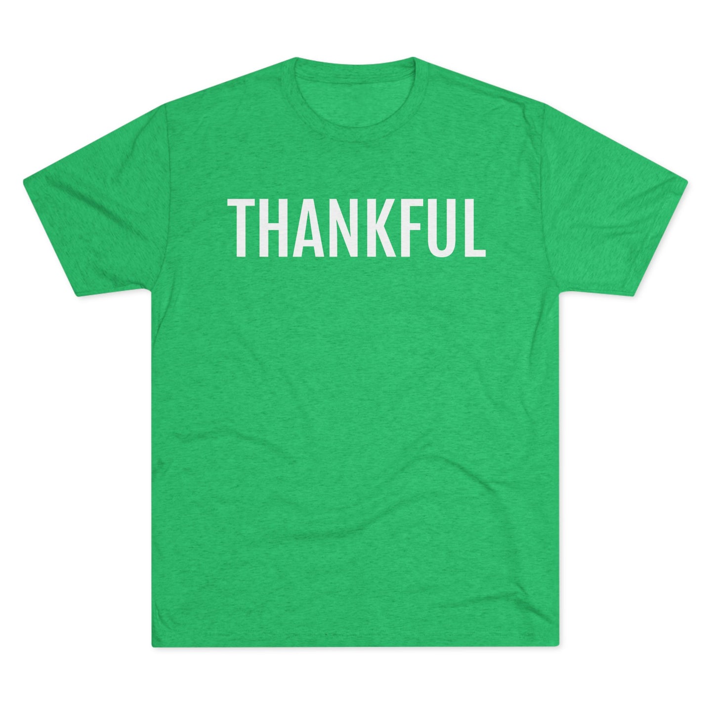 Unisex Tri-Blend Crew Tee - Thankful