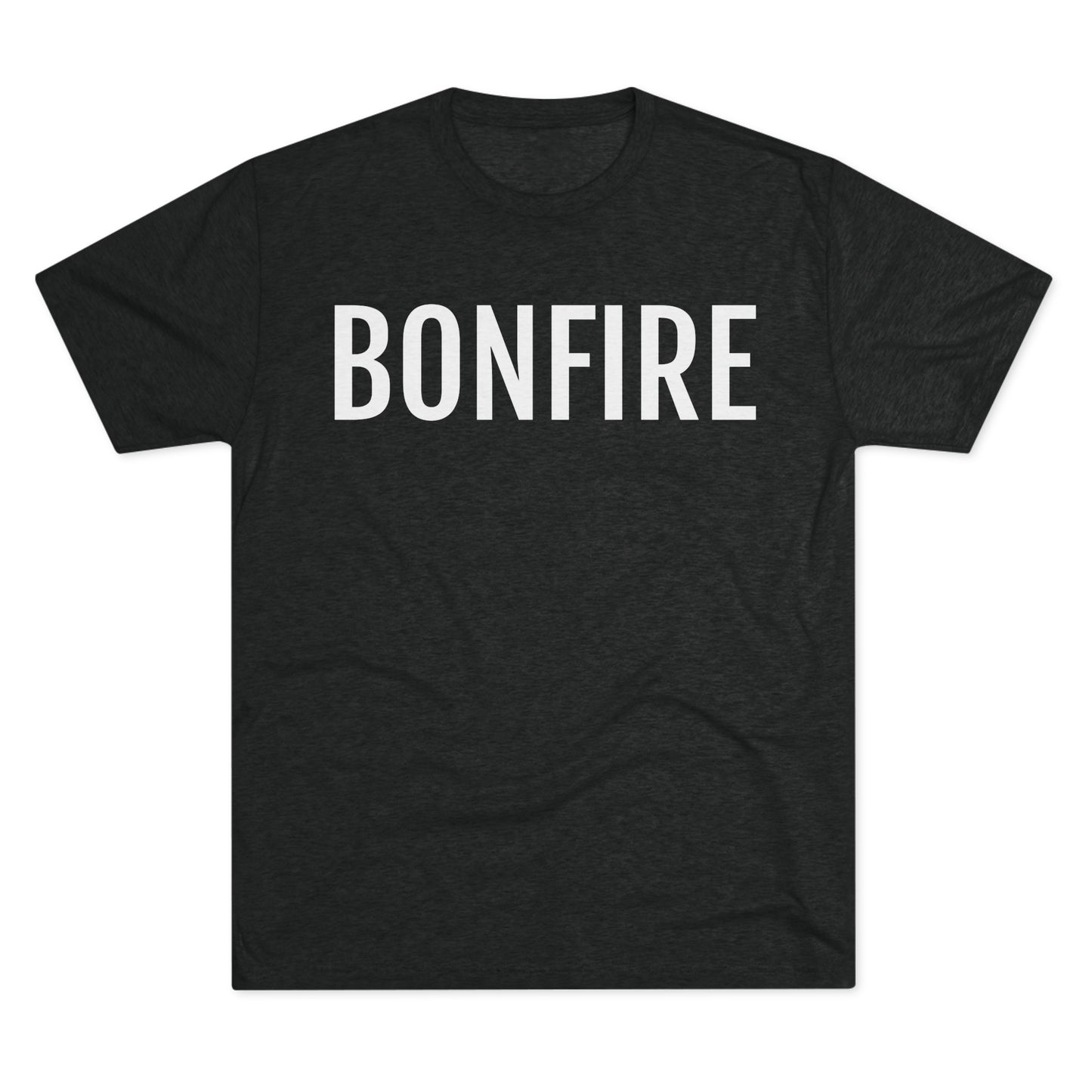 Unisex Tri-Blend Crew Tee - Bonfire