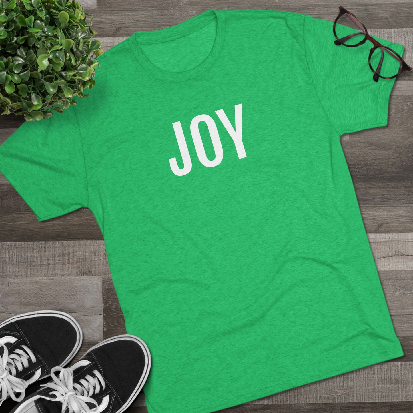 Unisex Tri-Blend Crew Tee - Joy